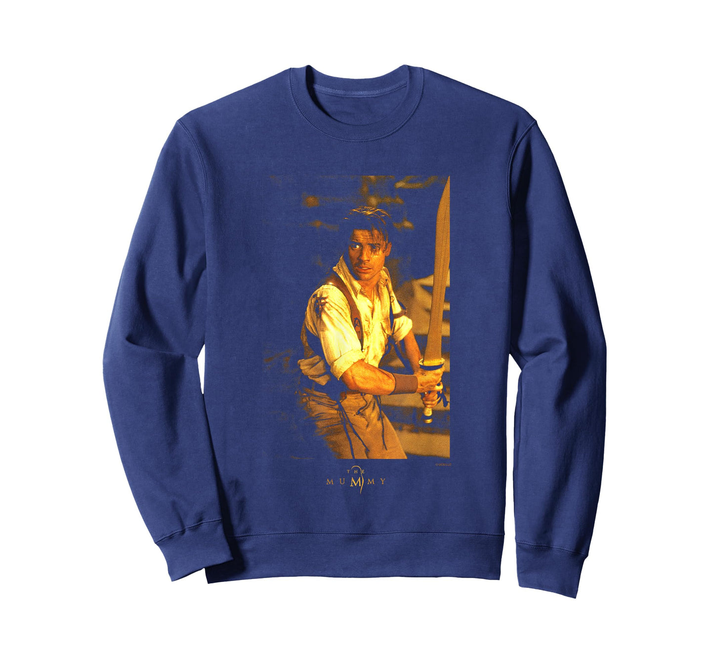 The Mummy Rick O'Connell Wielding Sword Poster T-Shirt