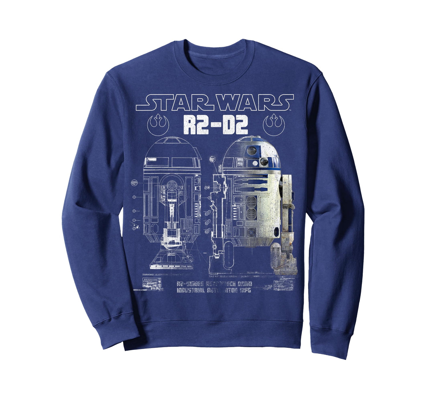 Star Wars R2-D2 Astromech Droid Schematic Graphic T-Shirt T-Shirt