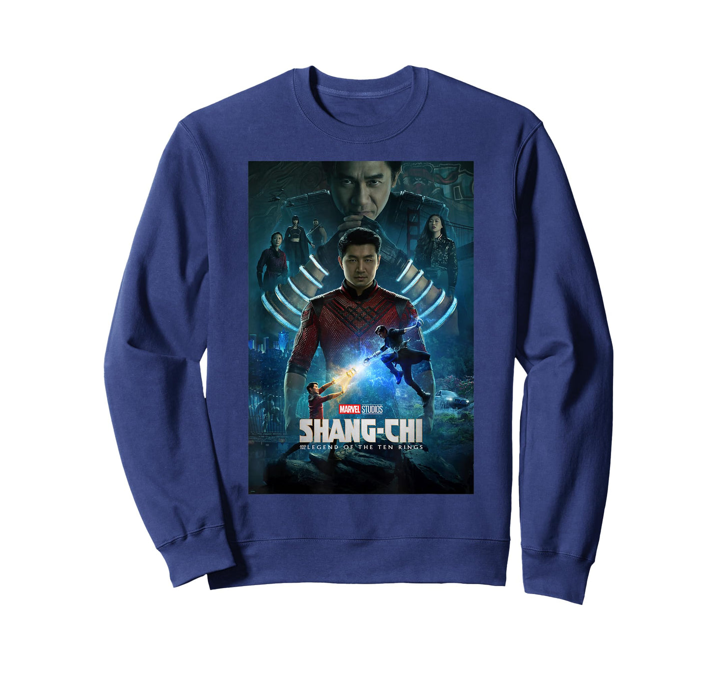 Marvel Shang-Chi Ten Rings Group Shot Poster T-Shirt