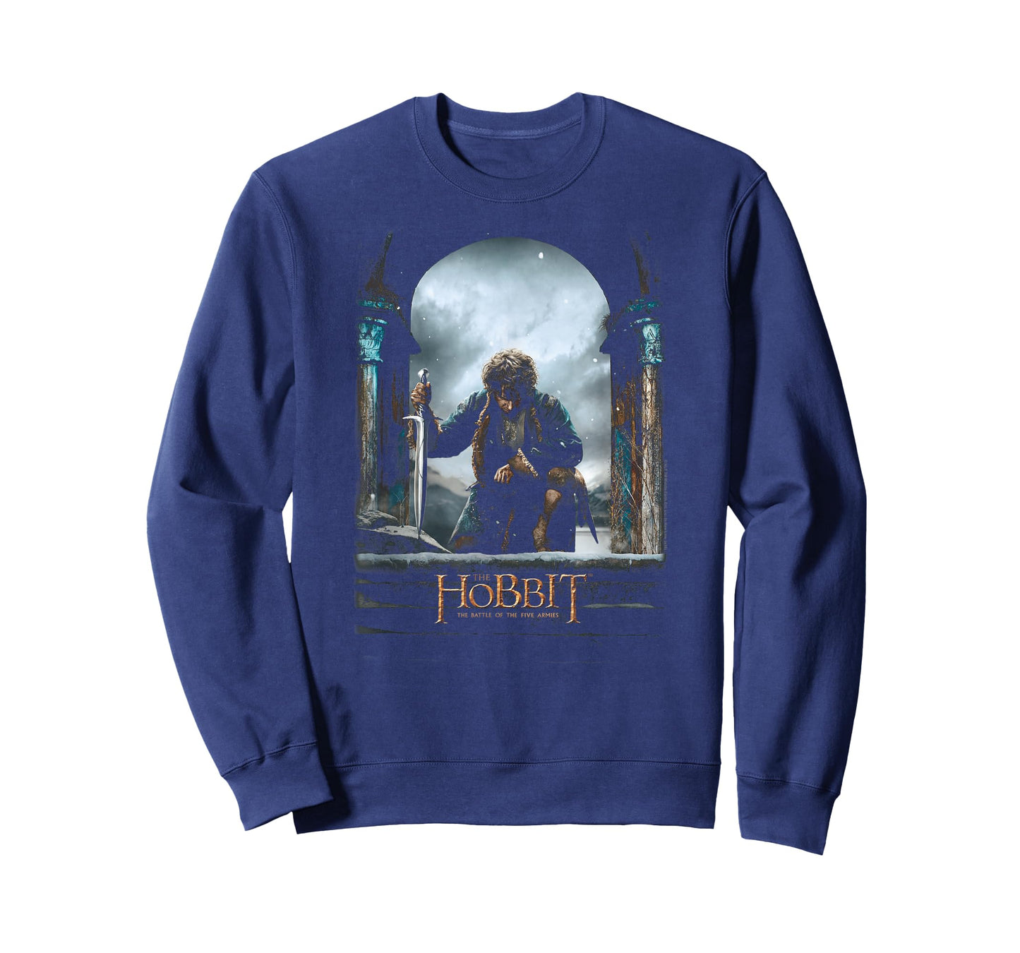 Hobbit Bilbo Kneel Poster T Shirt T-Shirt