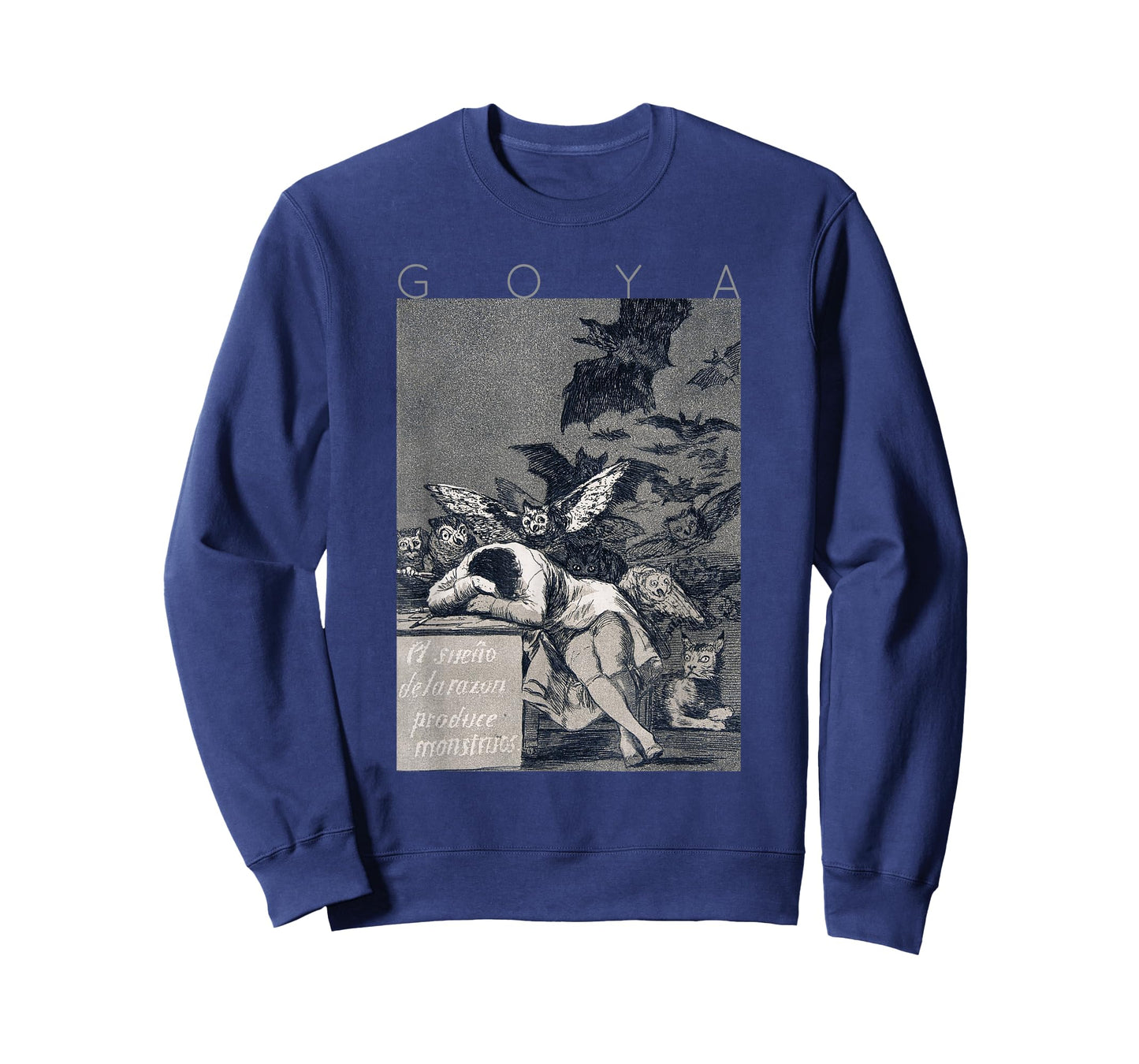 Francisco Goya The Sleep of Reason brings out monsters T-Shirt