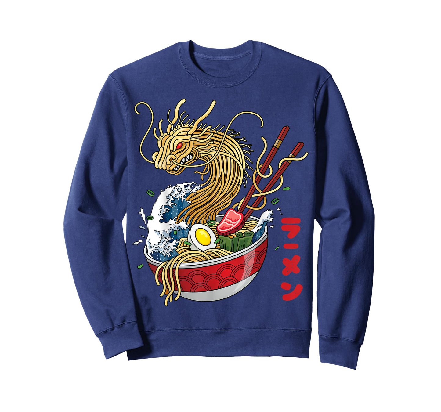 Ramen Dragon Kanagawa Japanese Food Kaiju Kawaii Ramen T-Shirt