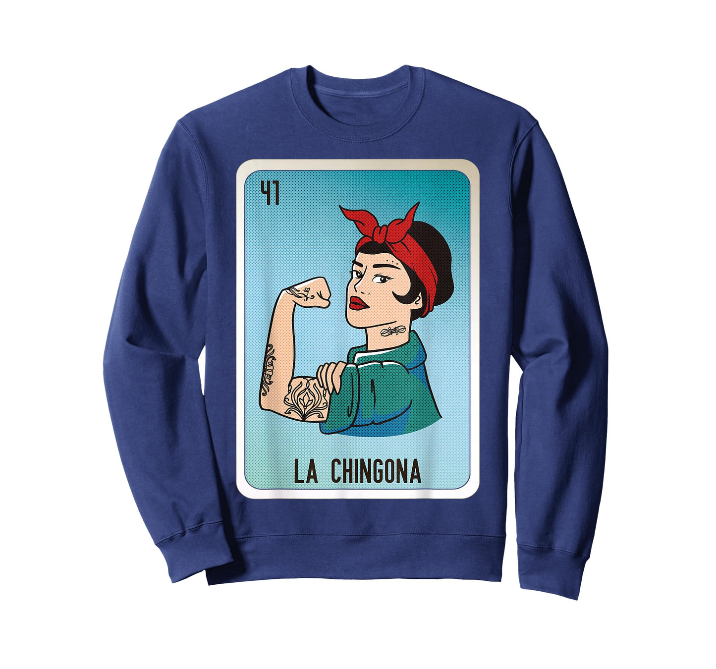 La Chingona Mexican Slang Chicano Bingo Cards T-Shirt