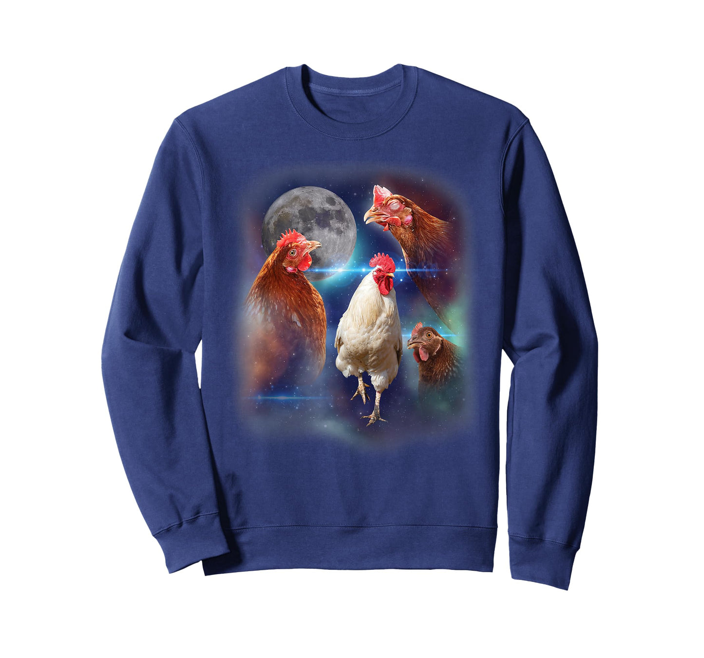 Howling at the Moon Shirt - Funny Chicken Shirt - Chicken T-Shirt