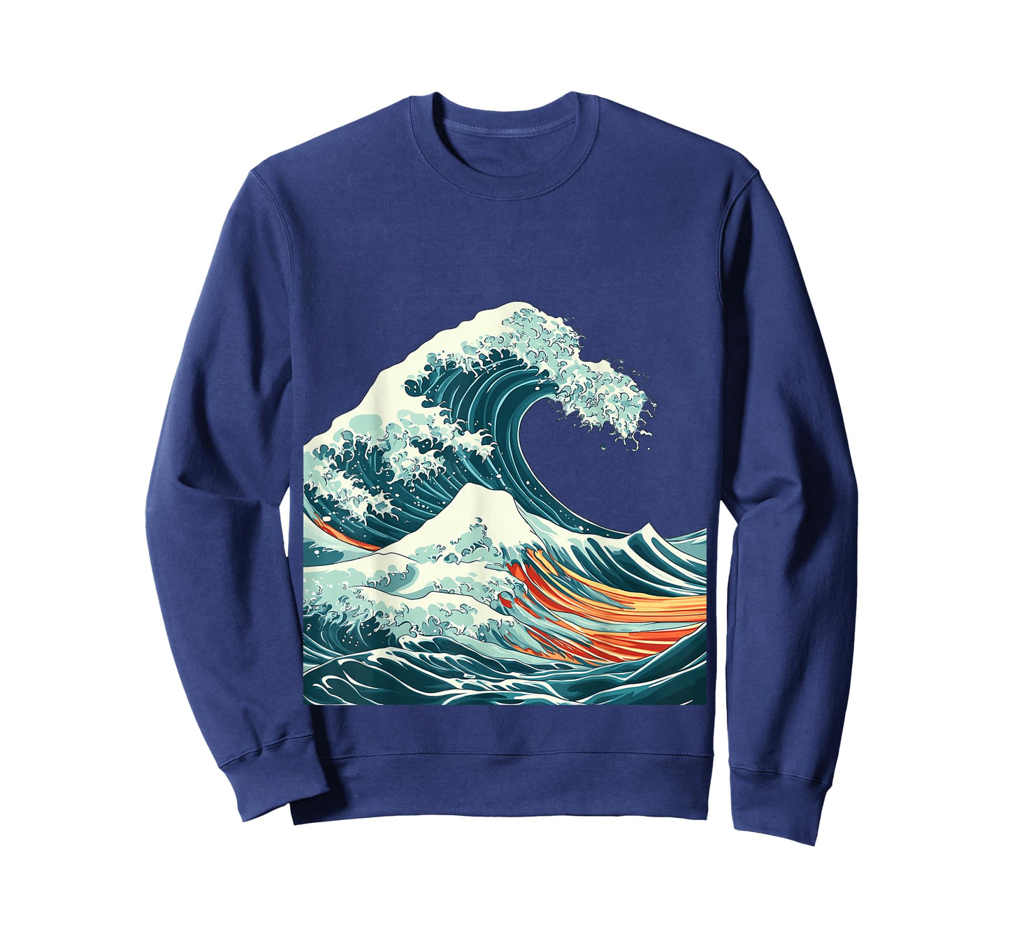 Traditional Japanese Wave Art Print T-Shirt