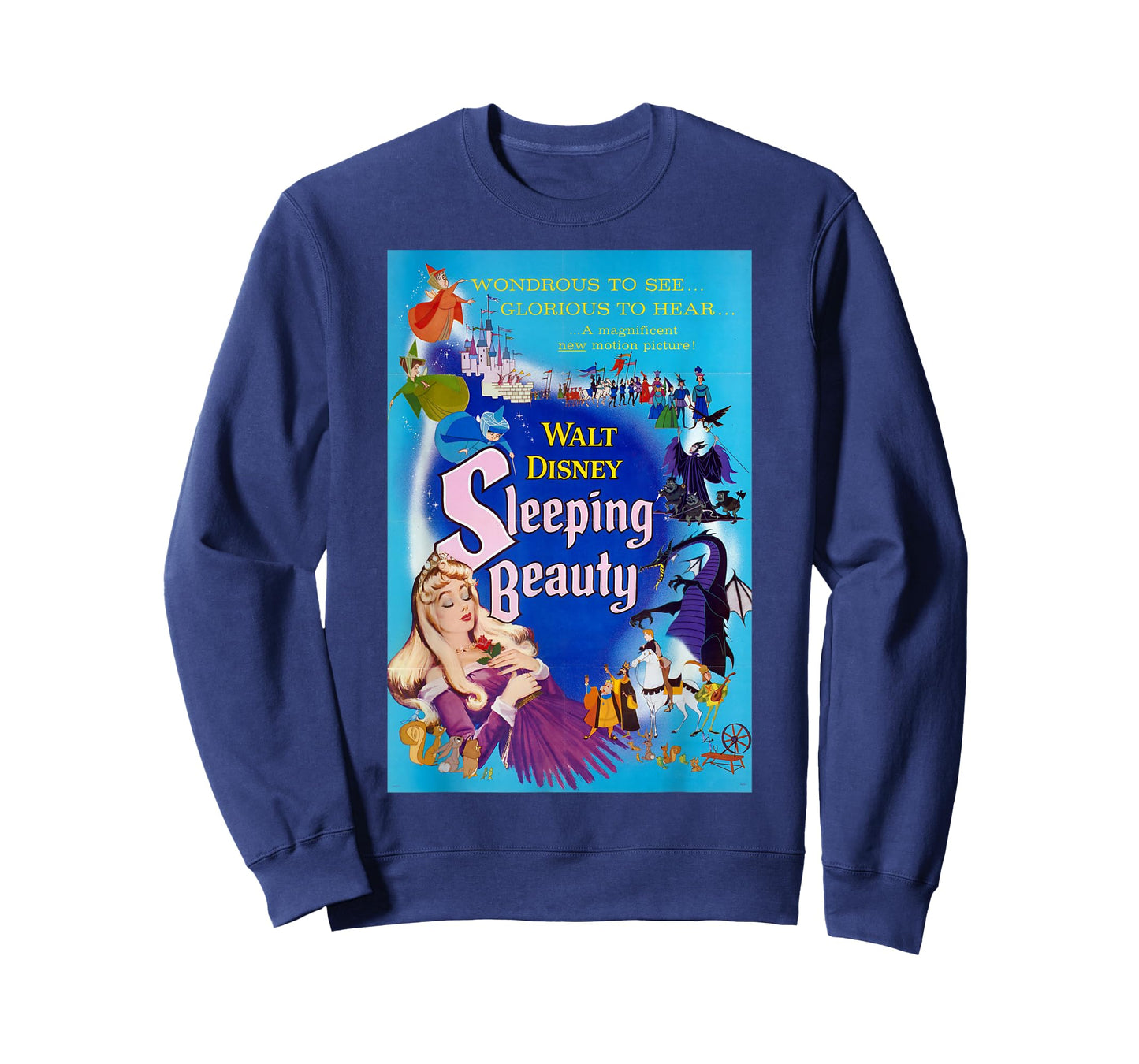 Disney Sleeping Beauty Classic Poster T-Shirt