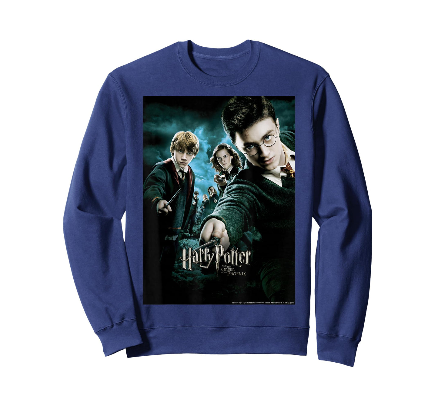 Harry Potter Order Of The Phoenix Wands Drawn Poster T-Shirt