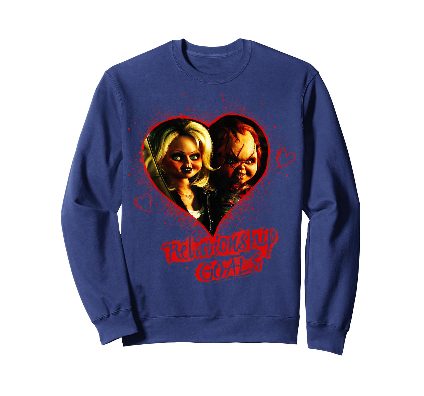 Child's Play Chucky And Tiffany Relationship Goals Short Sleeve T-Shirt