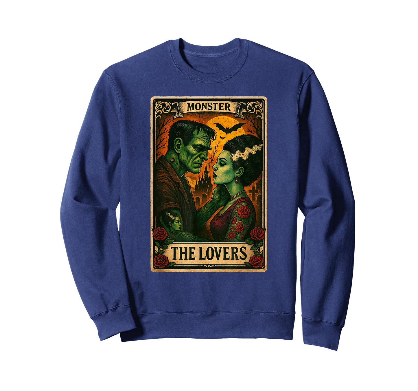 The Monster Frankenstein and Bride The Lovers Women Men T-Shirt