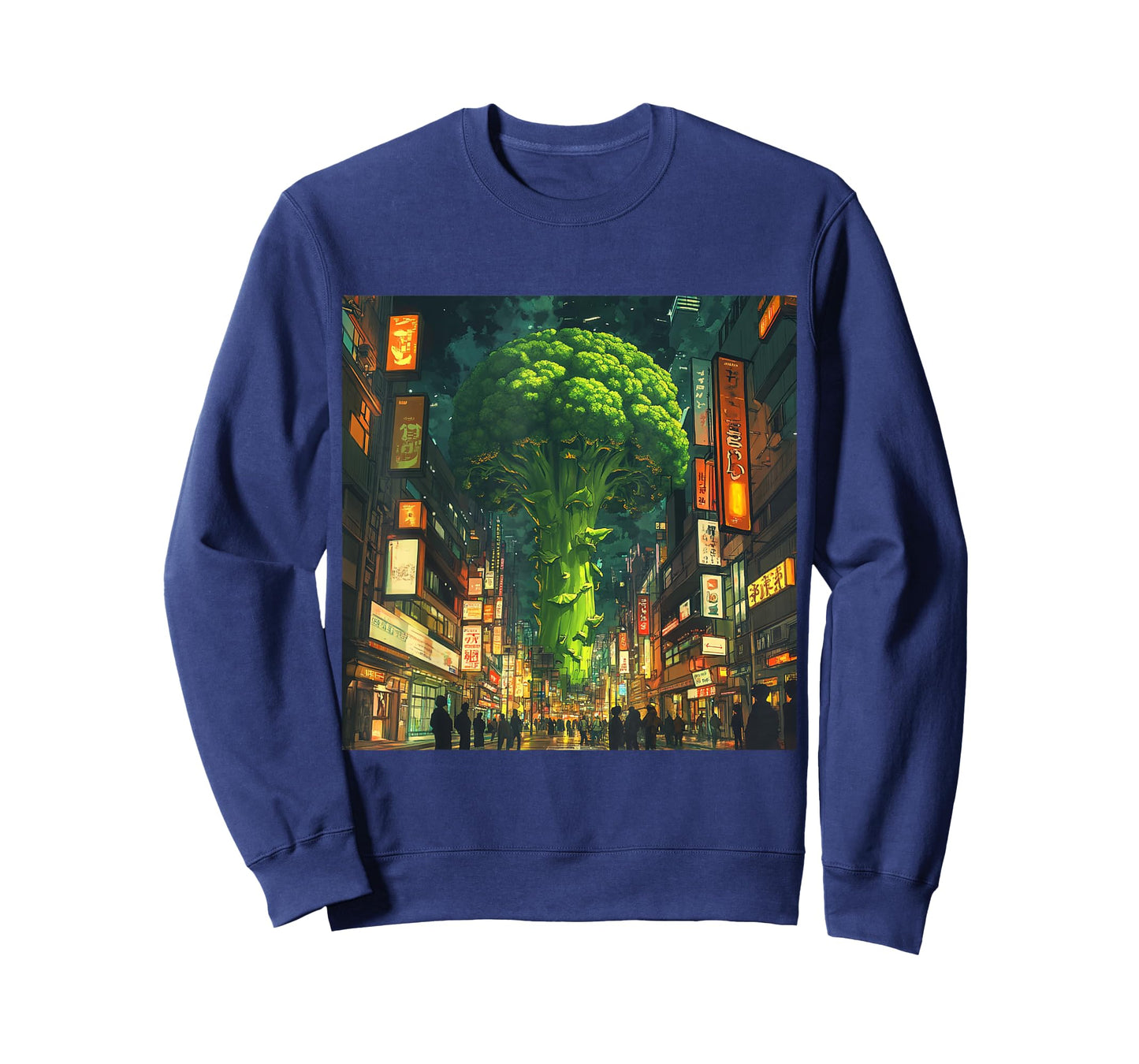 Mob Psycho100 Anime Fan Art Broccoli Tree City T-Shirt T-Shirt