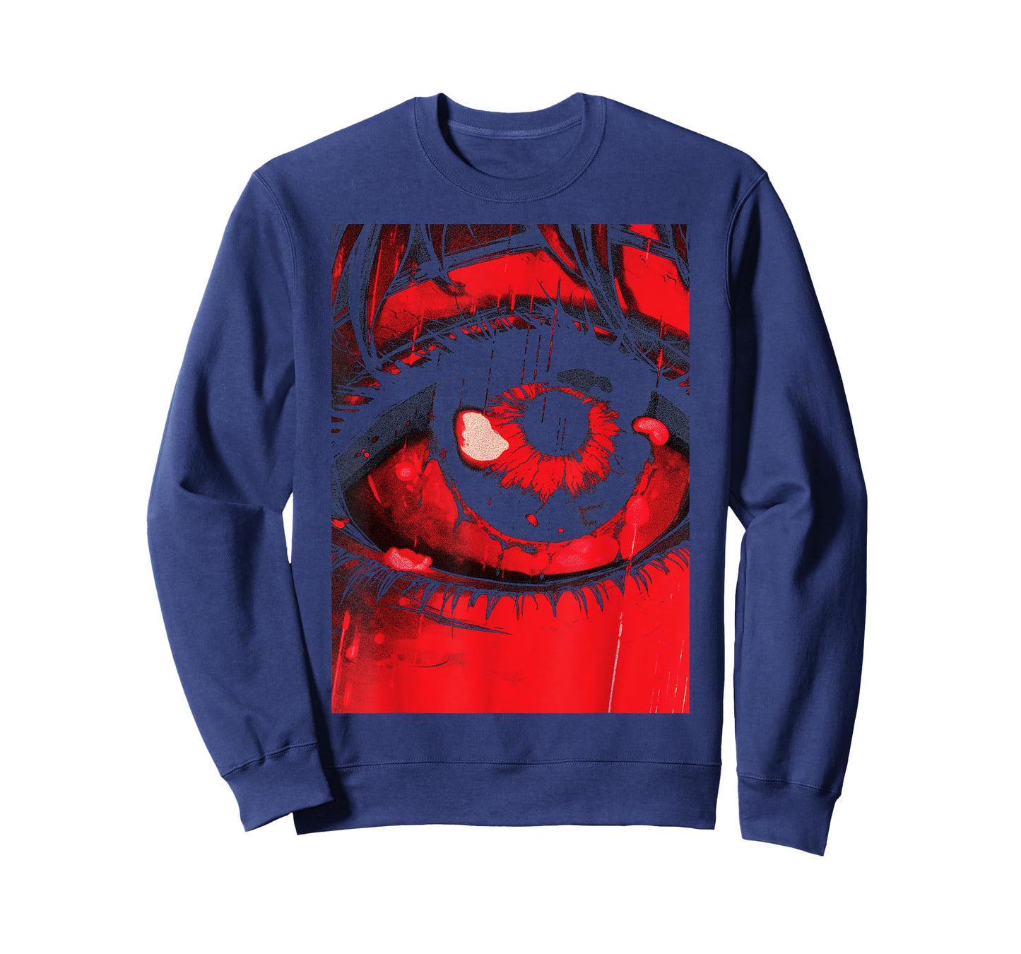 Dark Grunge Eyeball Horror Goth Occult Aesthetic Girl Eye T-Shirt