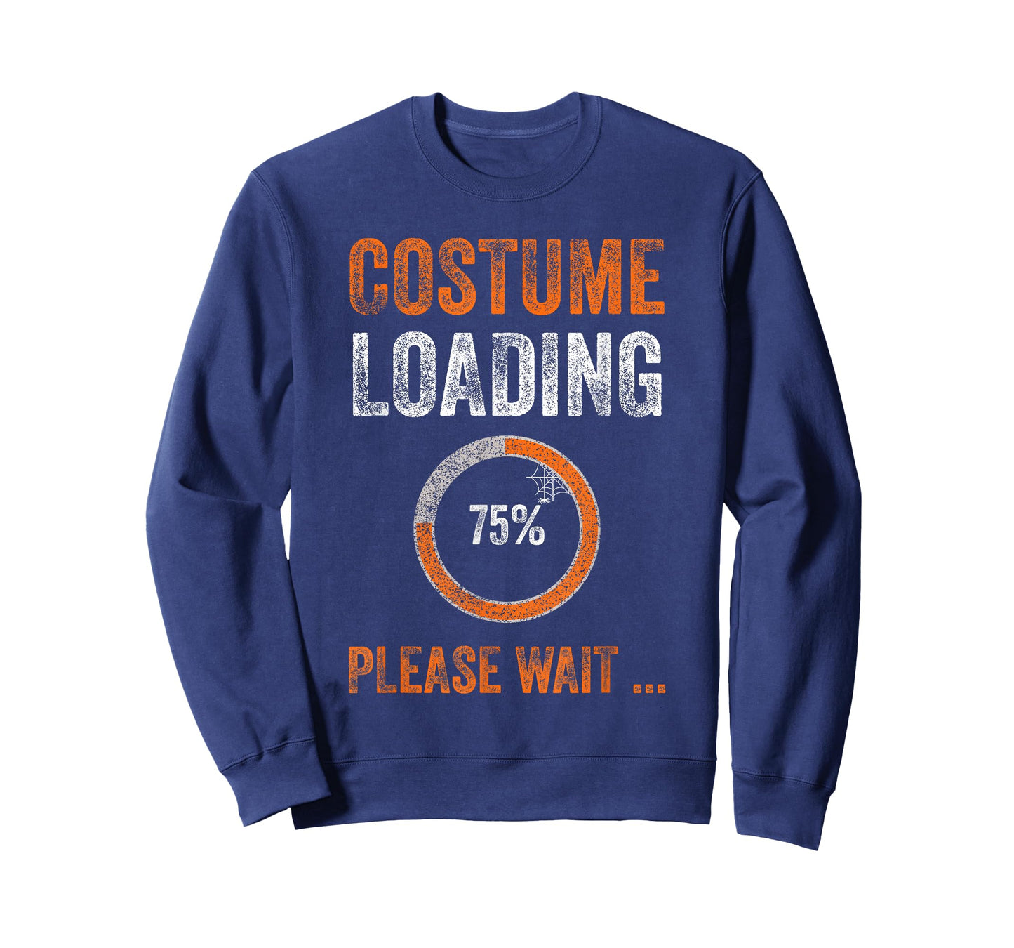 Funny Costume Loading 75% Please Wait Halloween T-Shirt