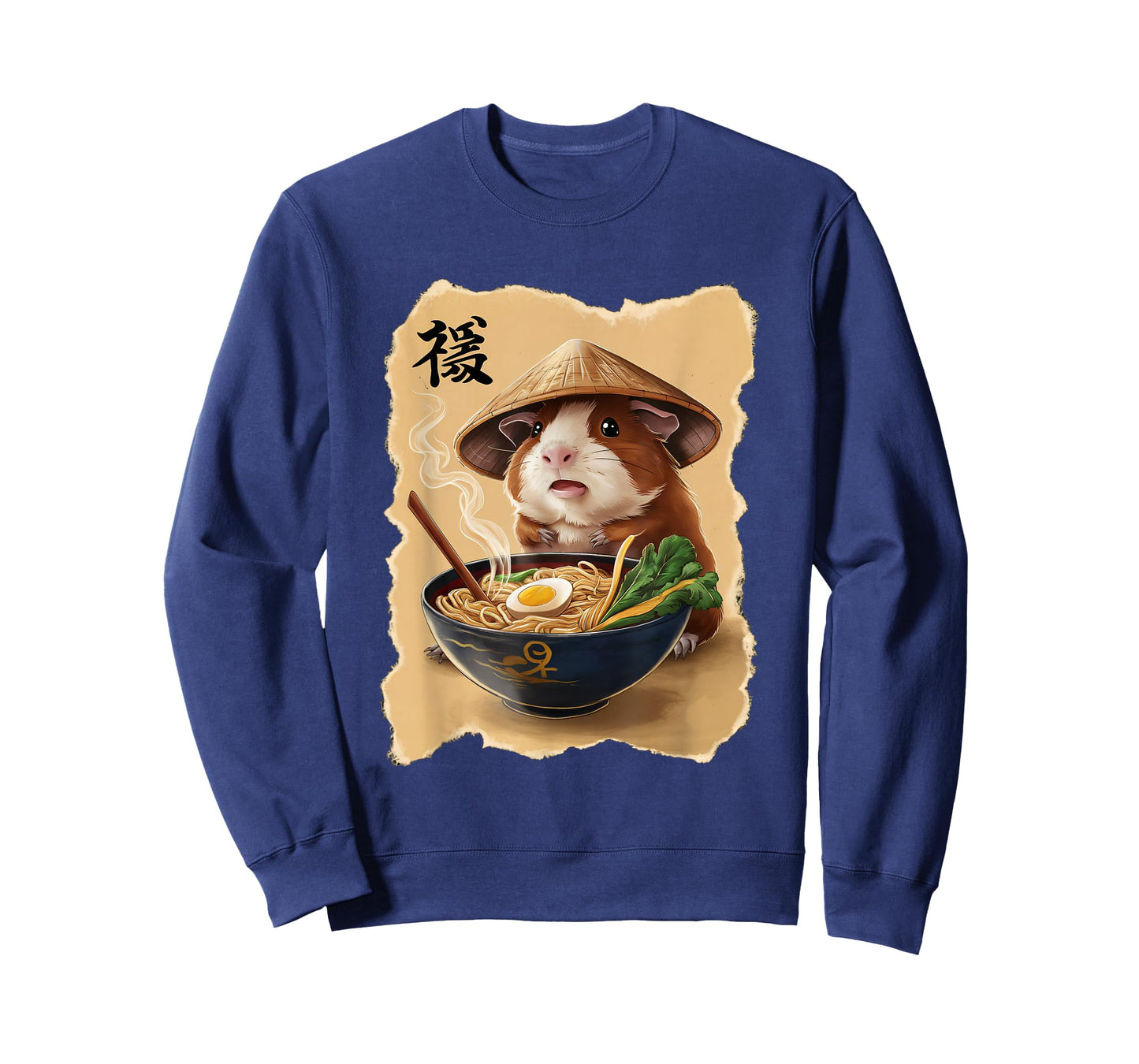 Guinea Pig Men Woman Kawaii Eating Ramen Japanese Guinea Pig T-Shirt