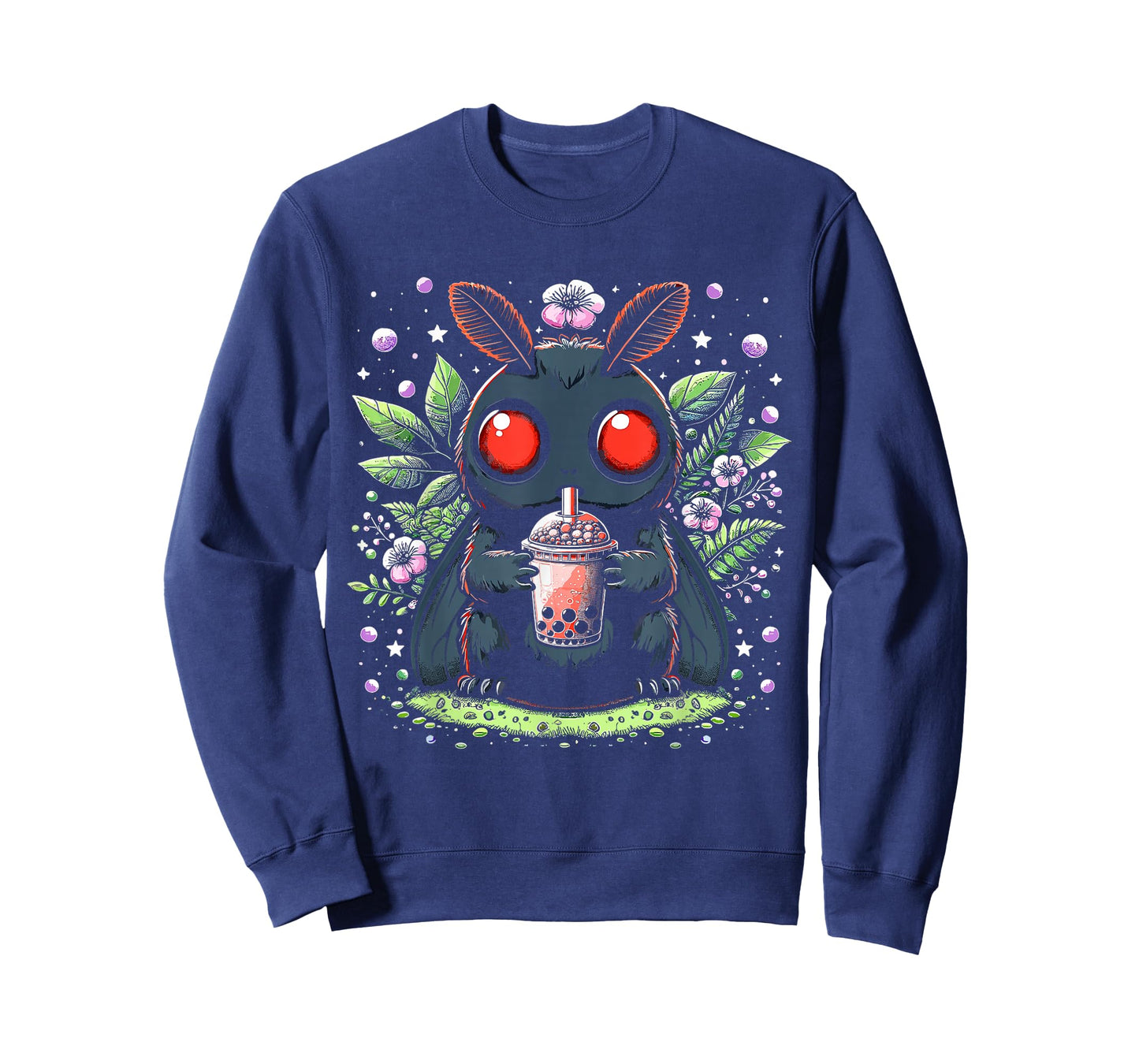 Mothman Boba Tea Kawaii Bubble Tea T-Shirt