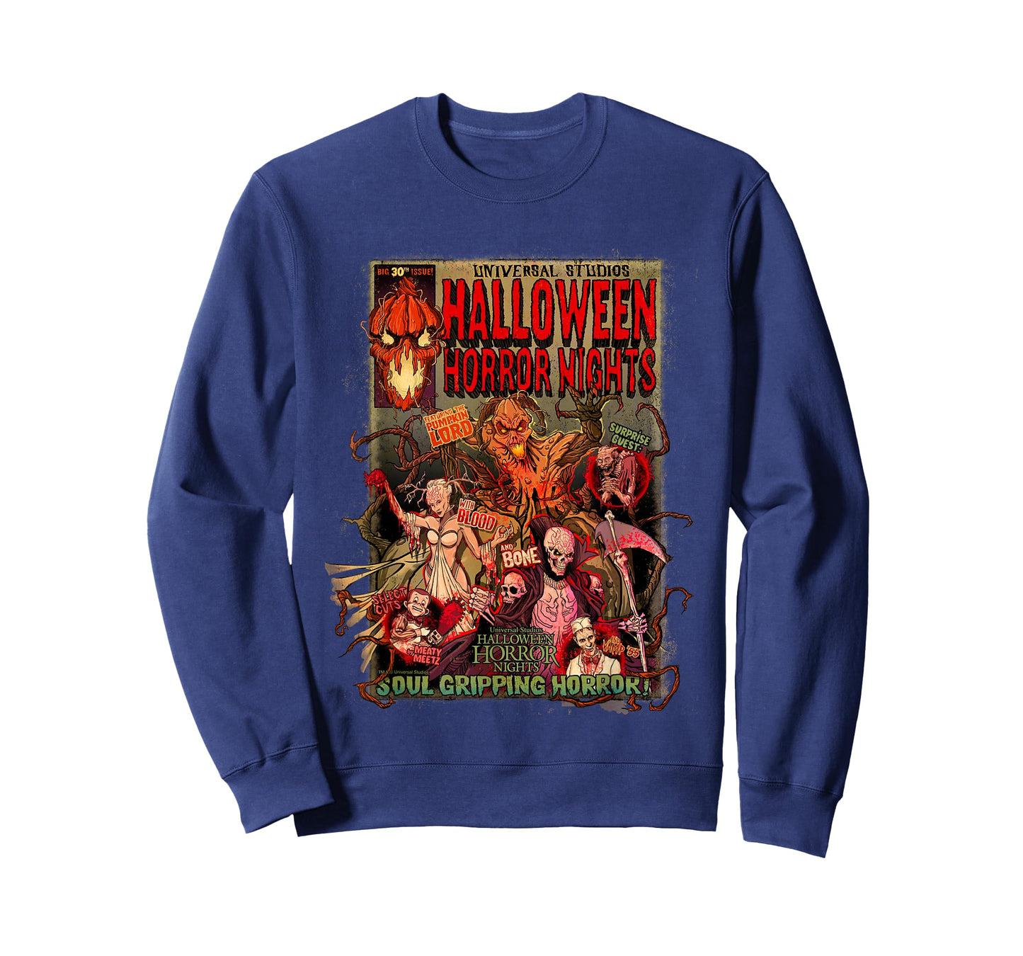 Halloween Horror Nights HHN The Pumpkin Lord Comic T-Shirt