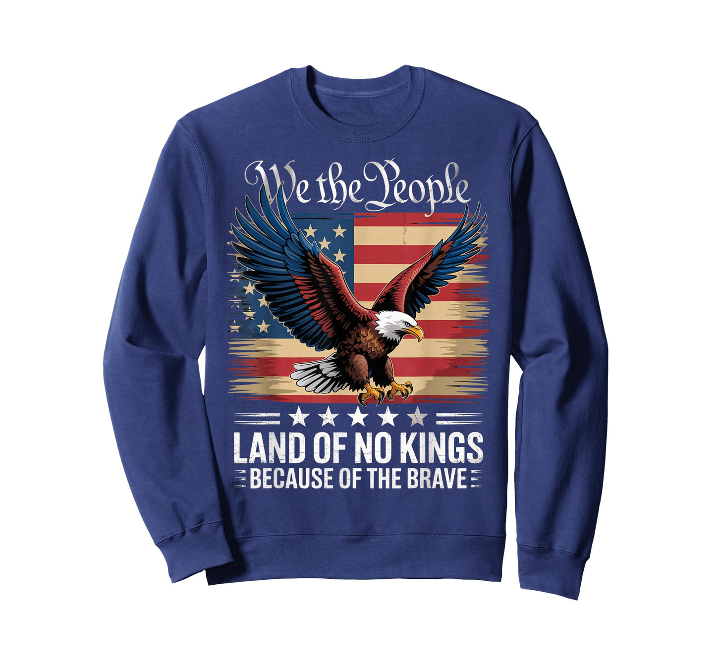Land of No Kings Because of The Brave No Kings Day T-Shirt