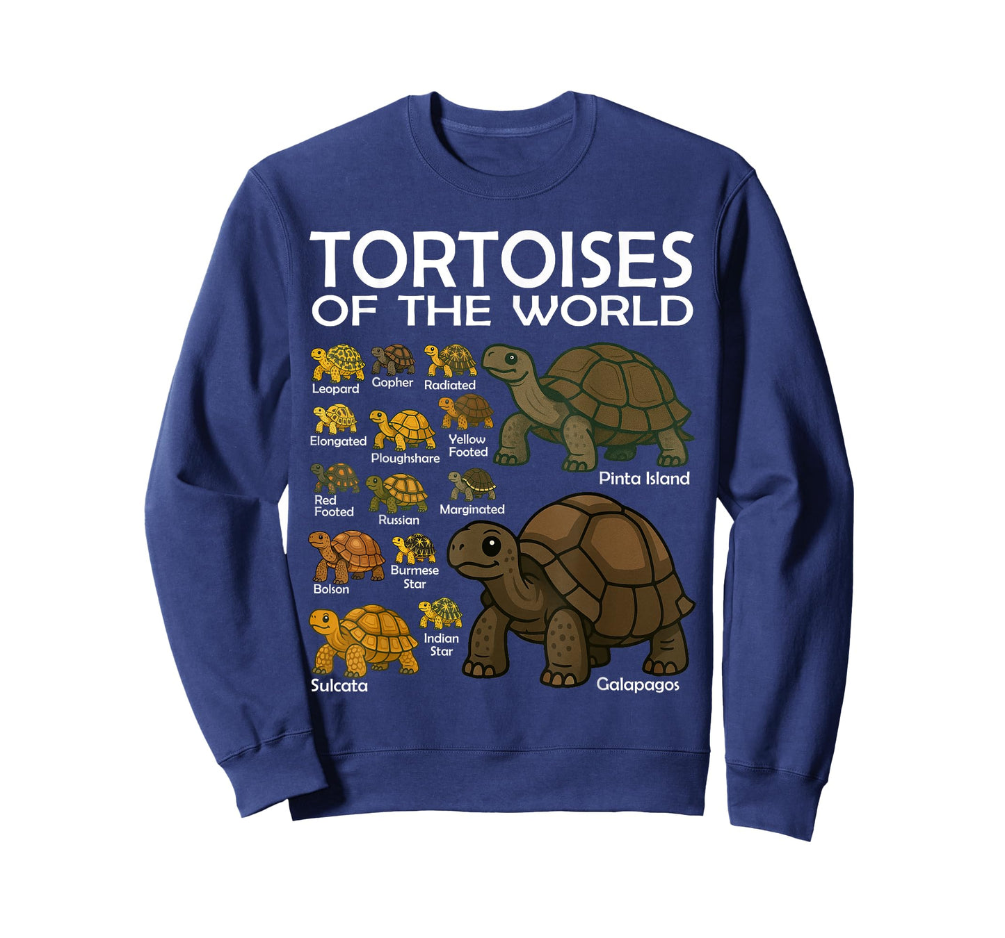 Tortoises of The World, Tortoise Lovers T-Shirt