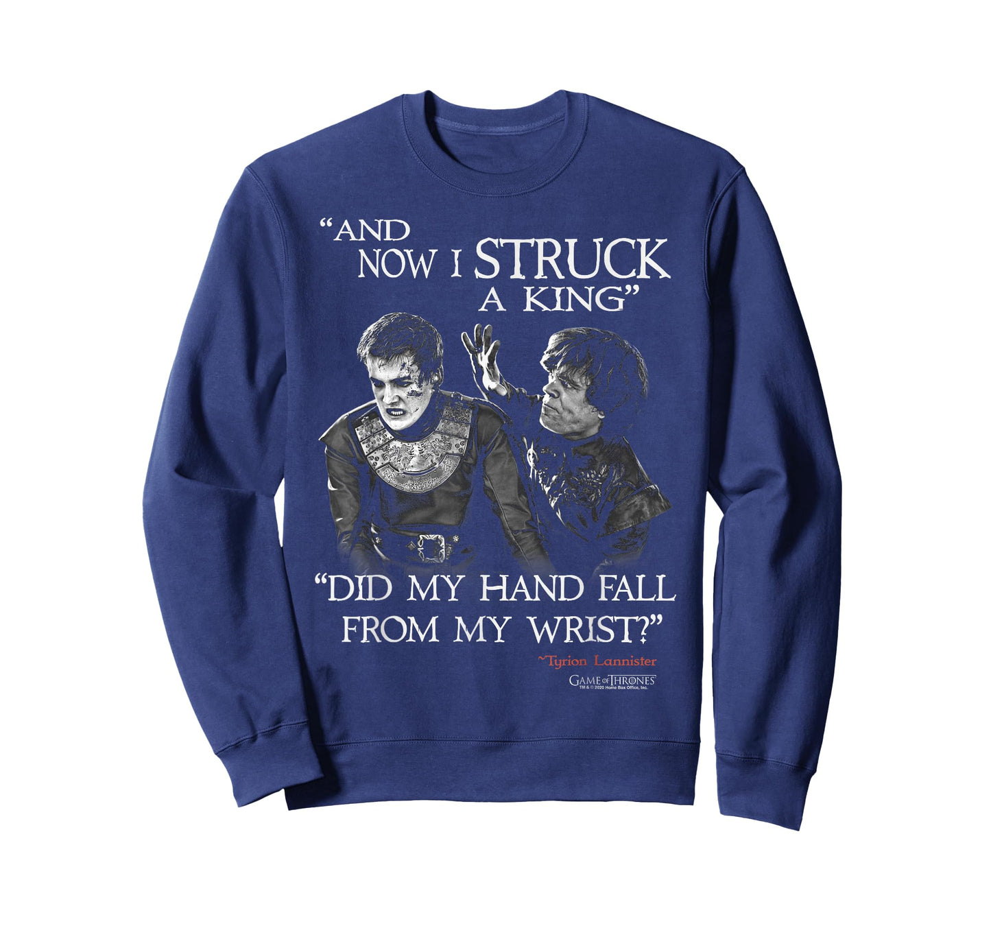 Game Of Thrones Tyrion & Joffrey And Now I Struck A King T-Shirt