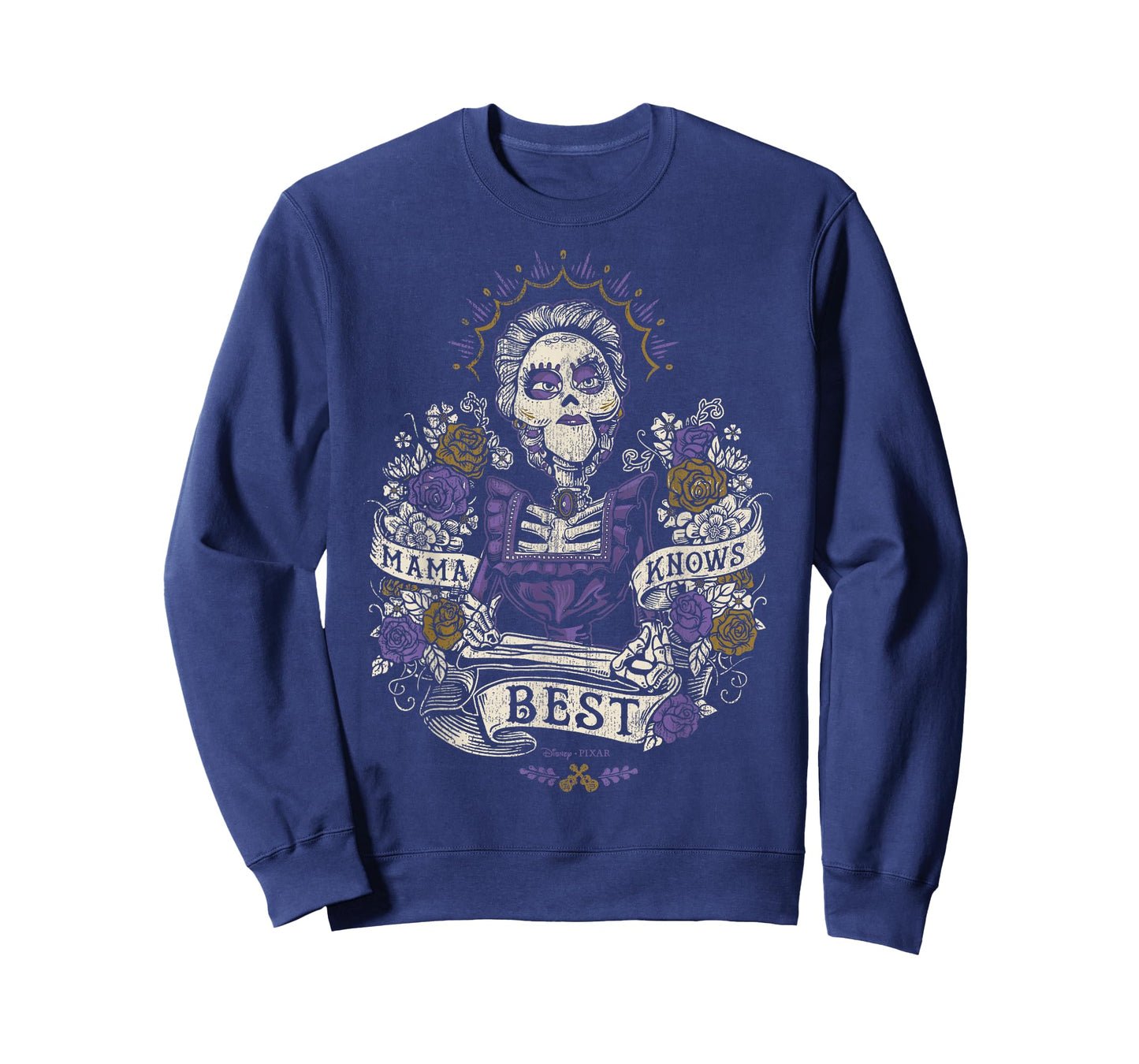 Disney Pixar Coco Mama Knows Best Colored Graphic Portrait T-Shirt