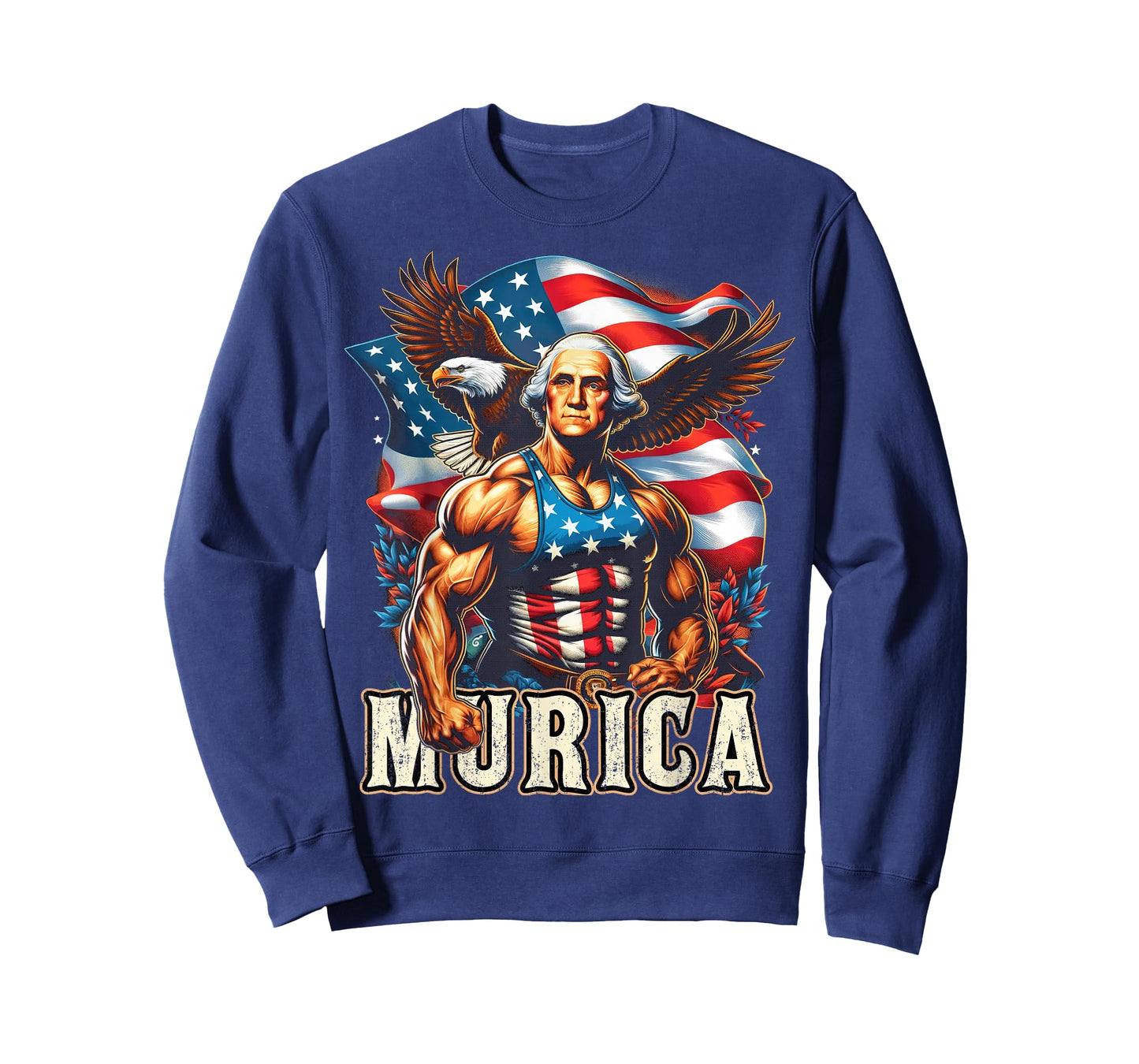 4th of July Patriotic Funny George Washington July 4th USA T-Shirt