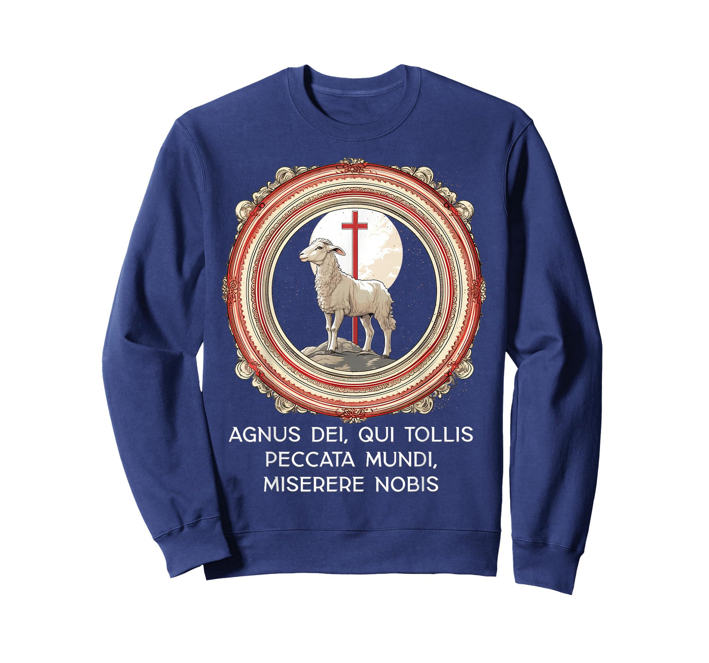 Agnus Dei Sanctus Traditional Latin Mass Catholic T-Shirt