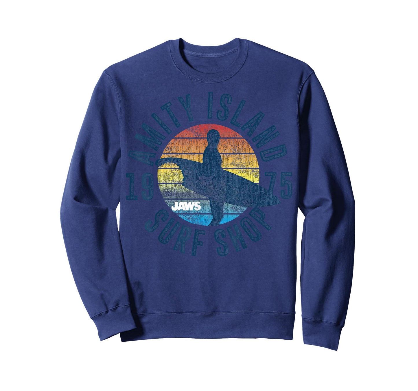 Jaws Amity Island Surf Board T-Shirt