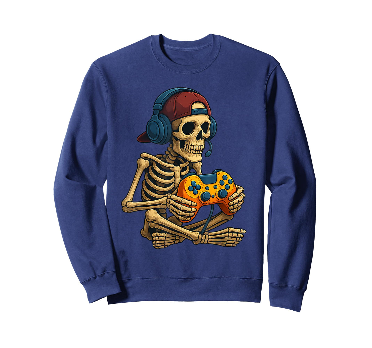 Gamer Halloween – Video Game Skeleton with Controller T-Shirt