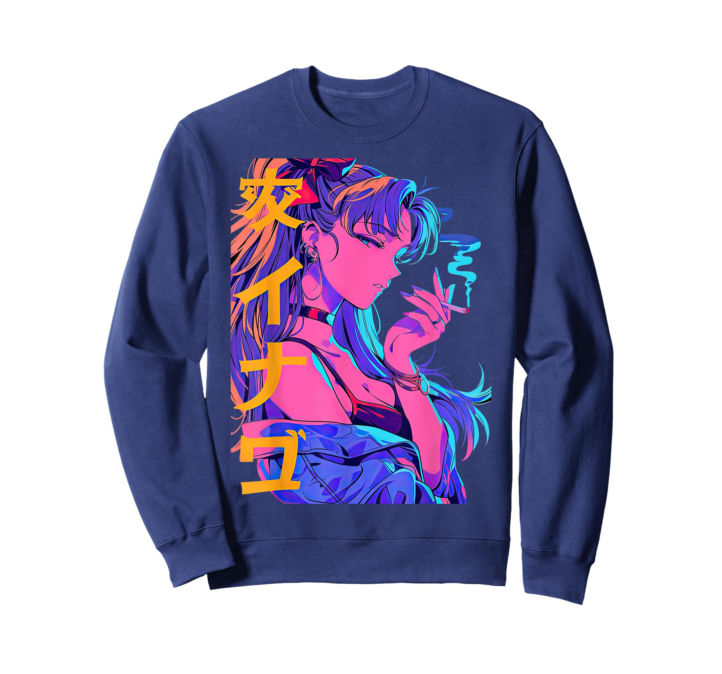Waifu Anime Horror Girl Aesthetic T-Shirt