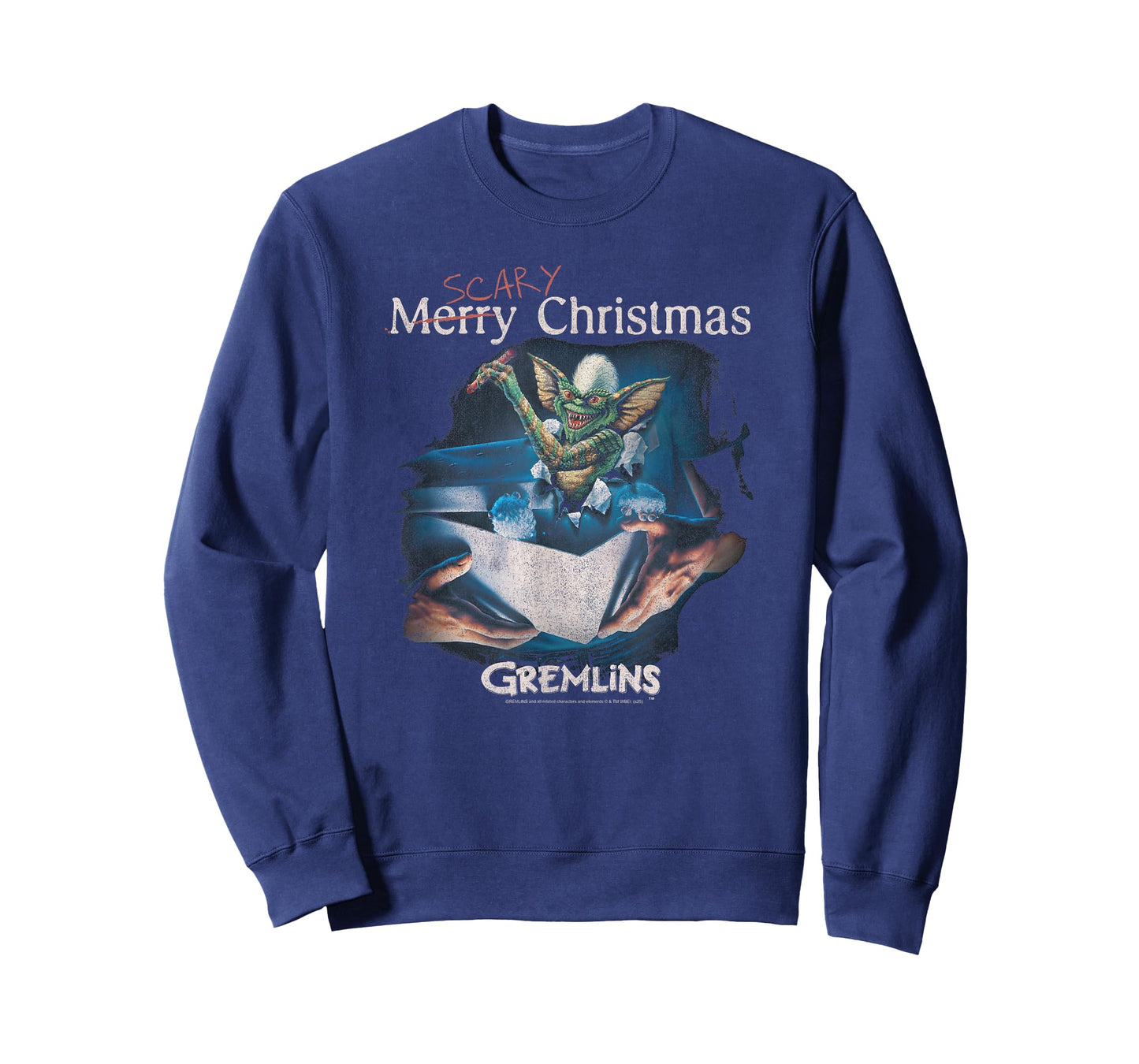 Gremlins Scary Christmas Poster Retro Holiday Movie T-Shirt