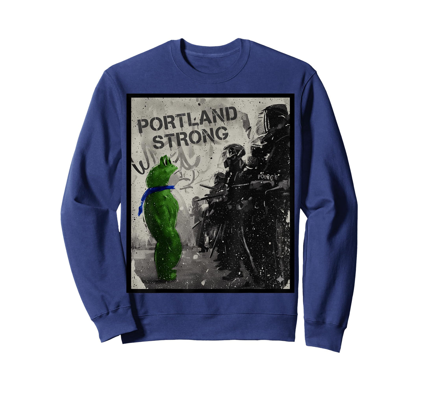 Portland Strong Portland Frog Resist No Kings October 18 T-Shirt