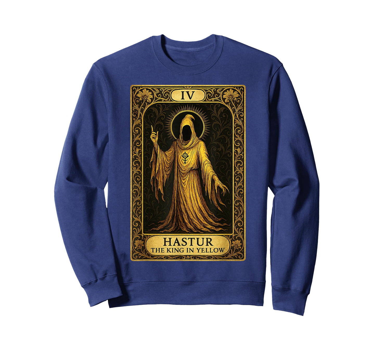 Hastur King in Yellow Cthulhu Mythos Necronomicon Tarot T-Shirt