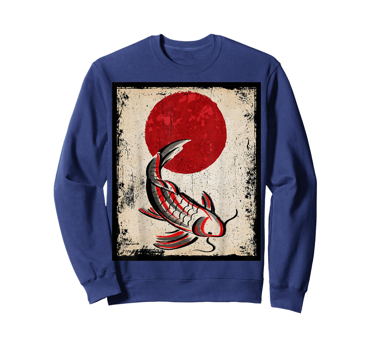 Japan koi carp fish Japanese Art Retro T-Shirt