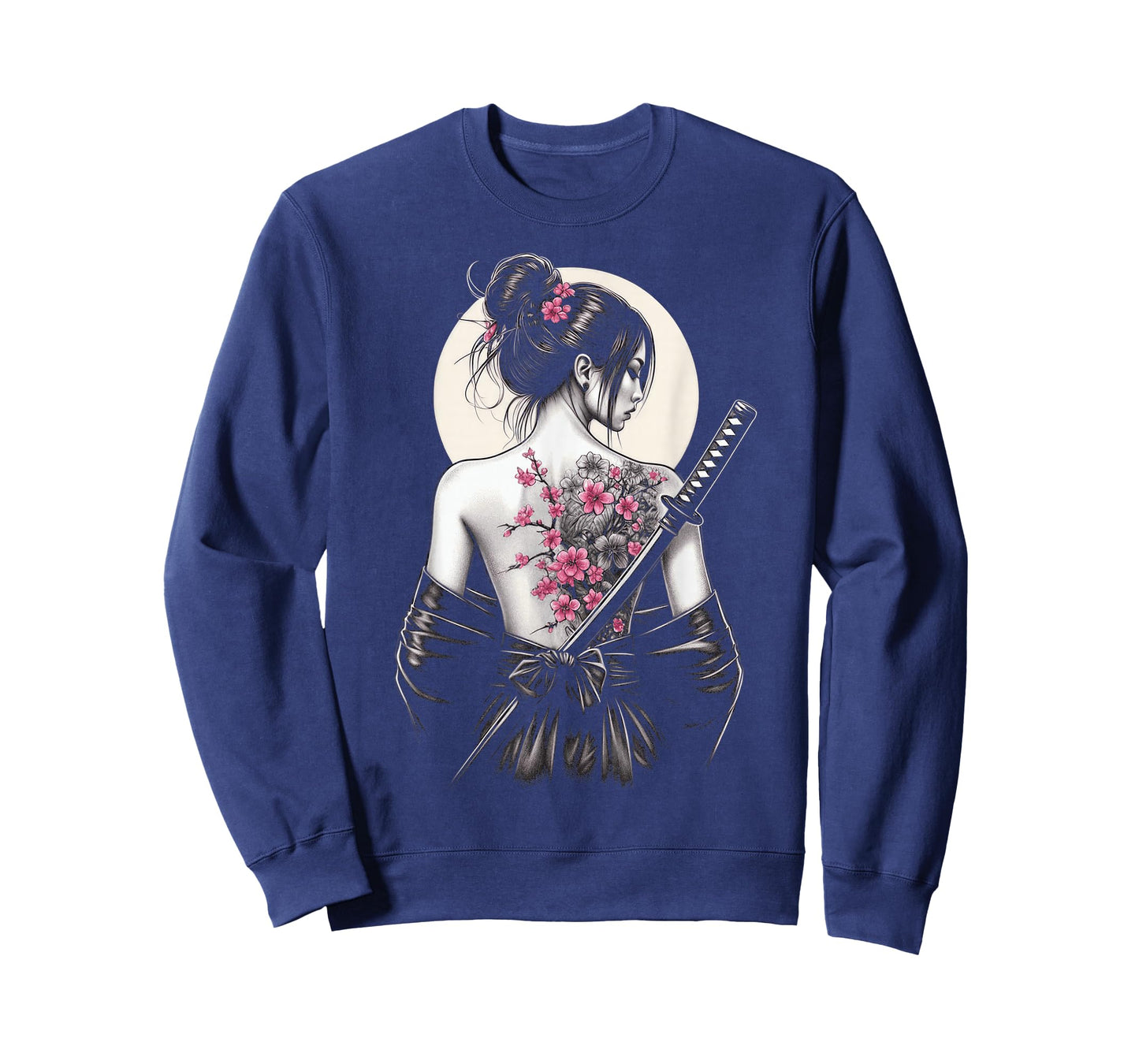 Japanese Samurai Warrior Woman Geisha T-Shirt