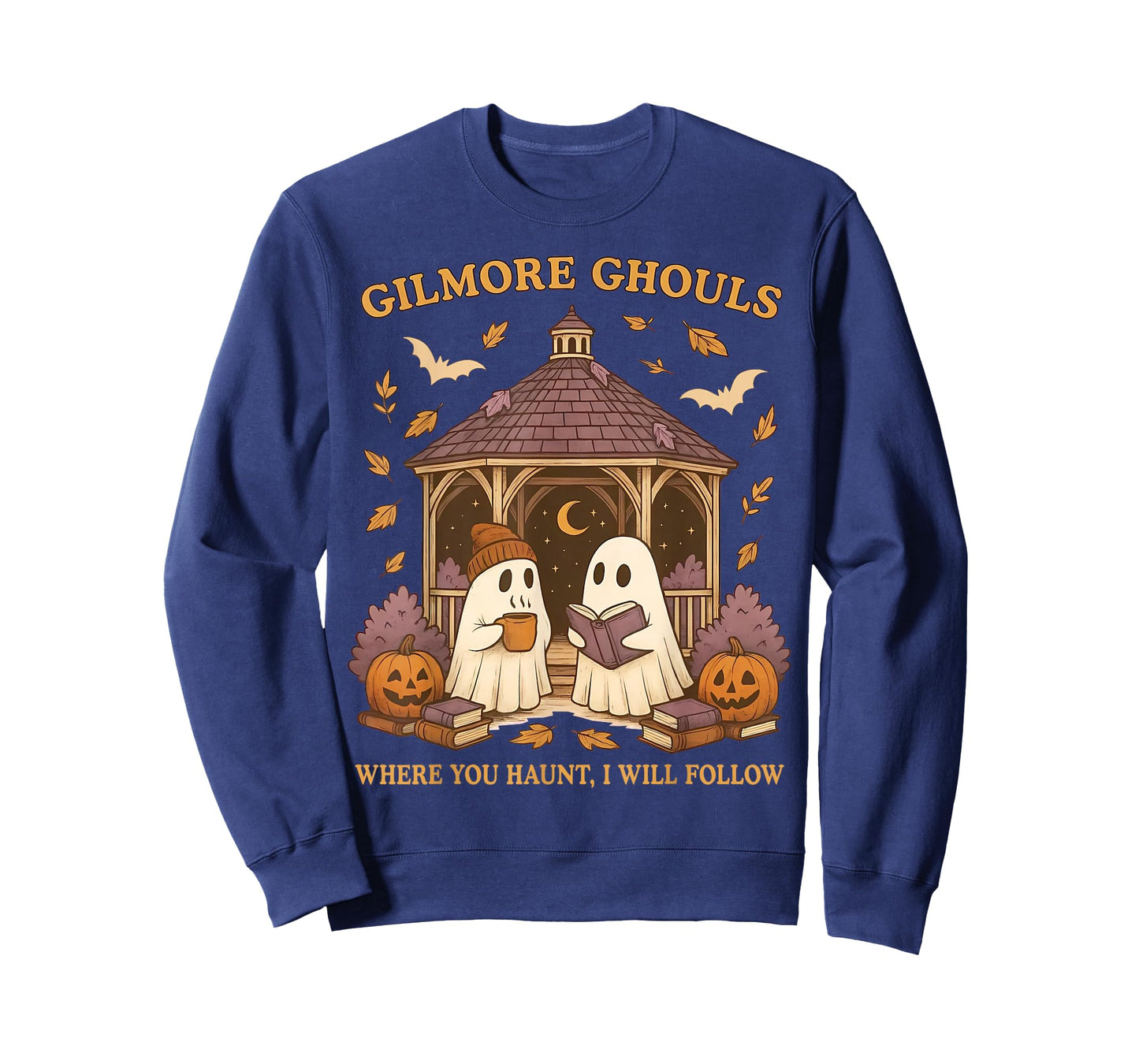Gilmore Ghouls Where You Haunt I Will Follow Halloween T-Shirt