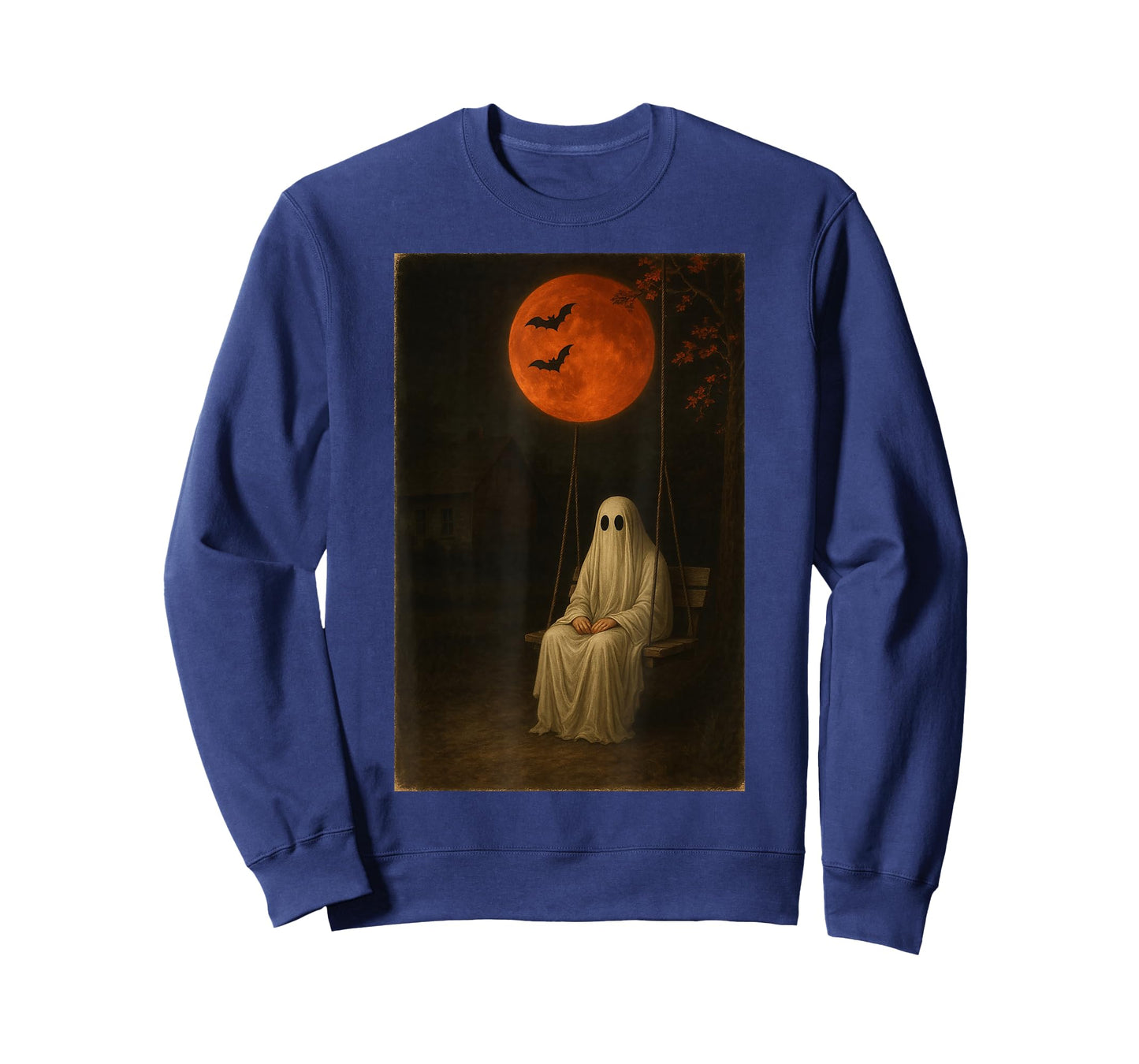 Spooky Ghost Funny Halloween Scary Horror Ghost Spooky Vibes T-Shirt