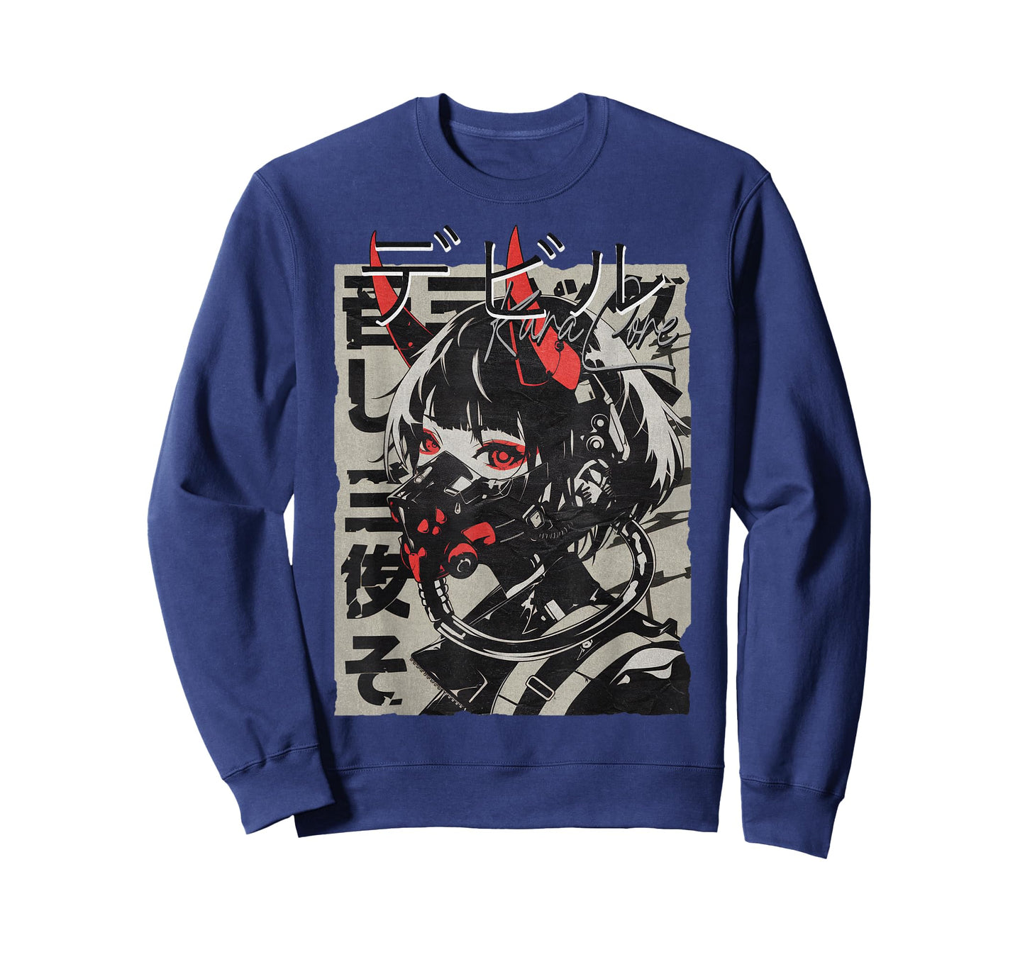 Japan Streetwear Cyberpunk Y2K Techwear Retro Manga Anime T-Shirt