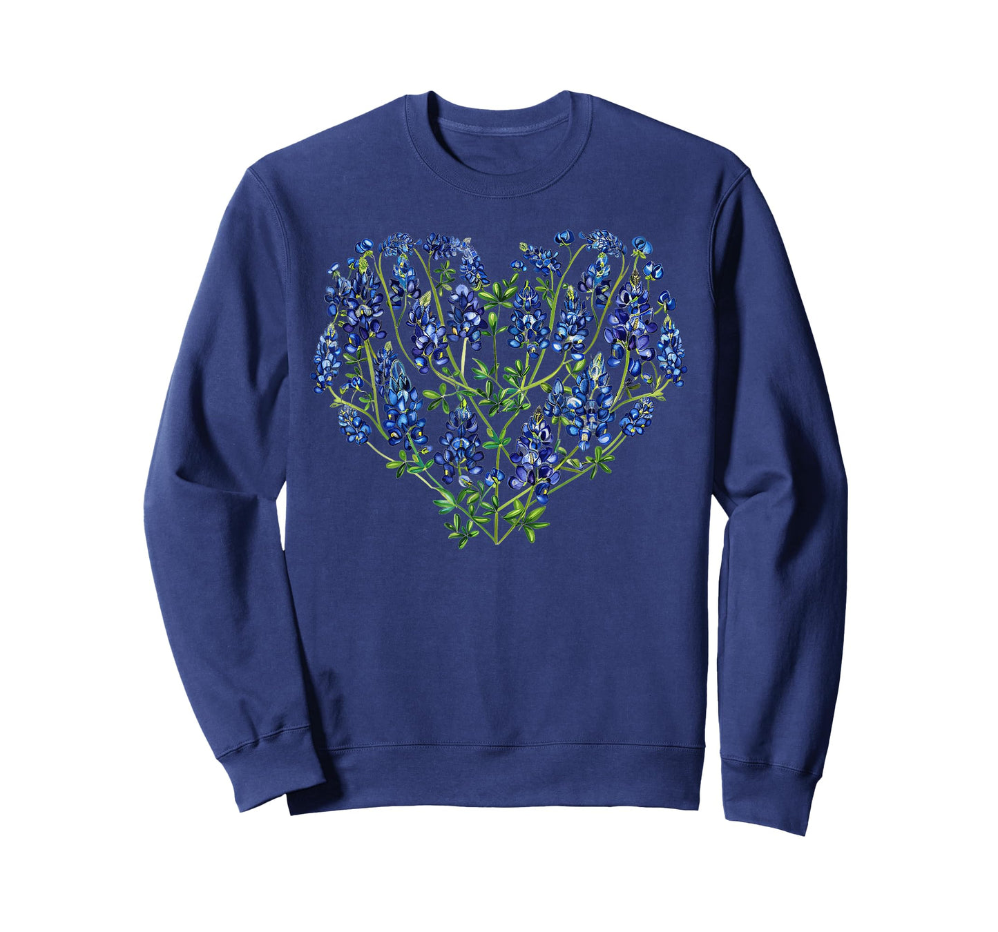 Bluebonnet In A Heart T-Shirt