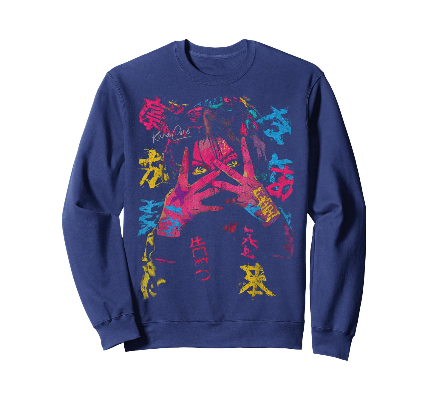 Japanese Streetwear Cyberpunk Y2K Techwear Retro Manga Anime T-Shirt