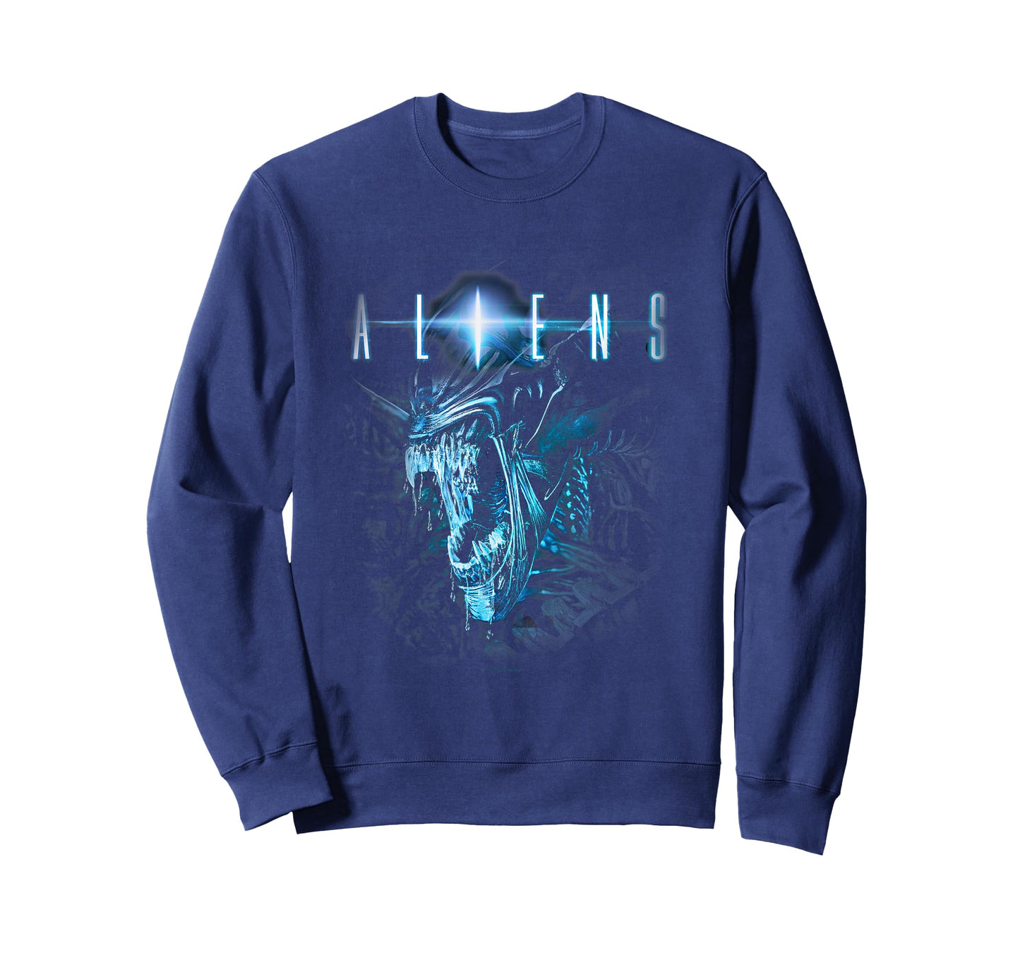 Aliens Iconic Epic Queen Xenomorph Angry Big Chest Portrait T-Shirt