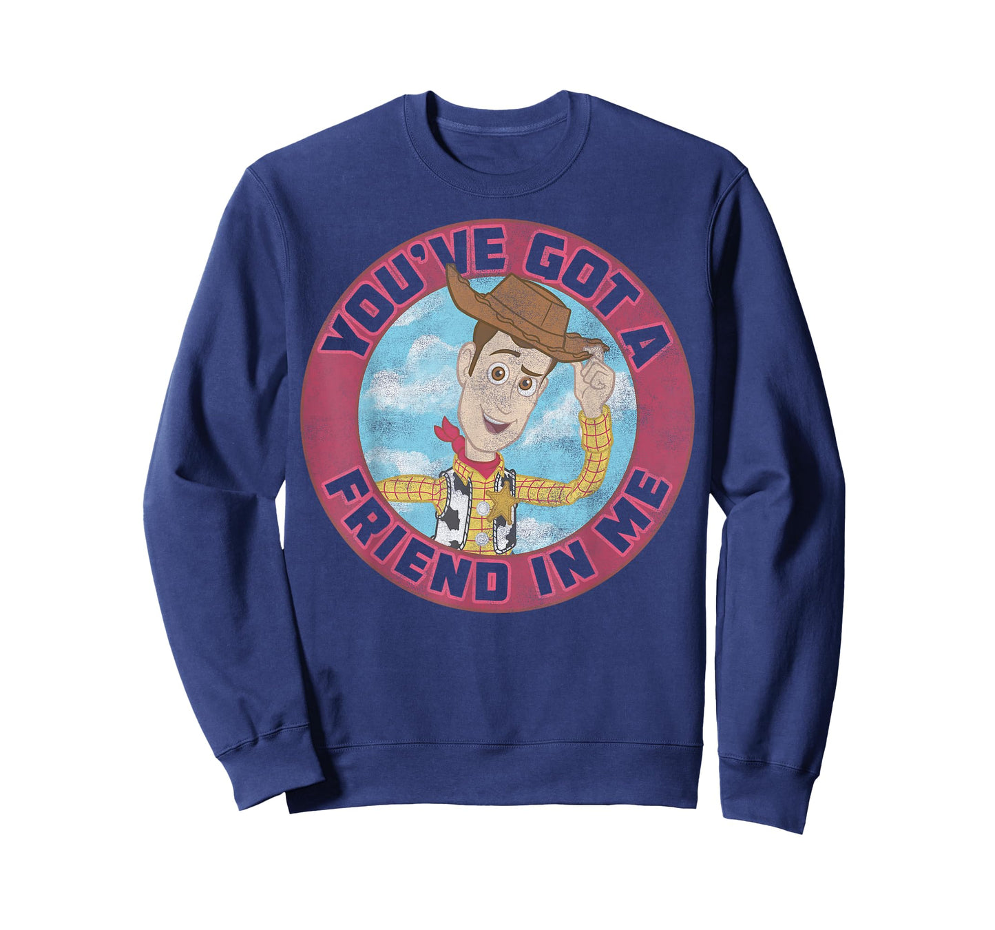 Disney Pixar Toy Story Woody Friend in Me Vintage Distressed T-Shirt