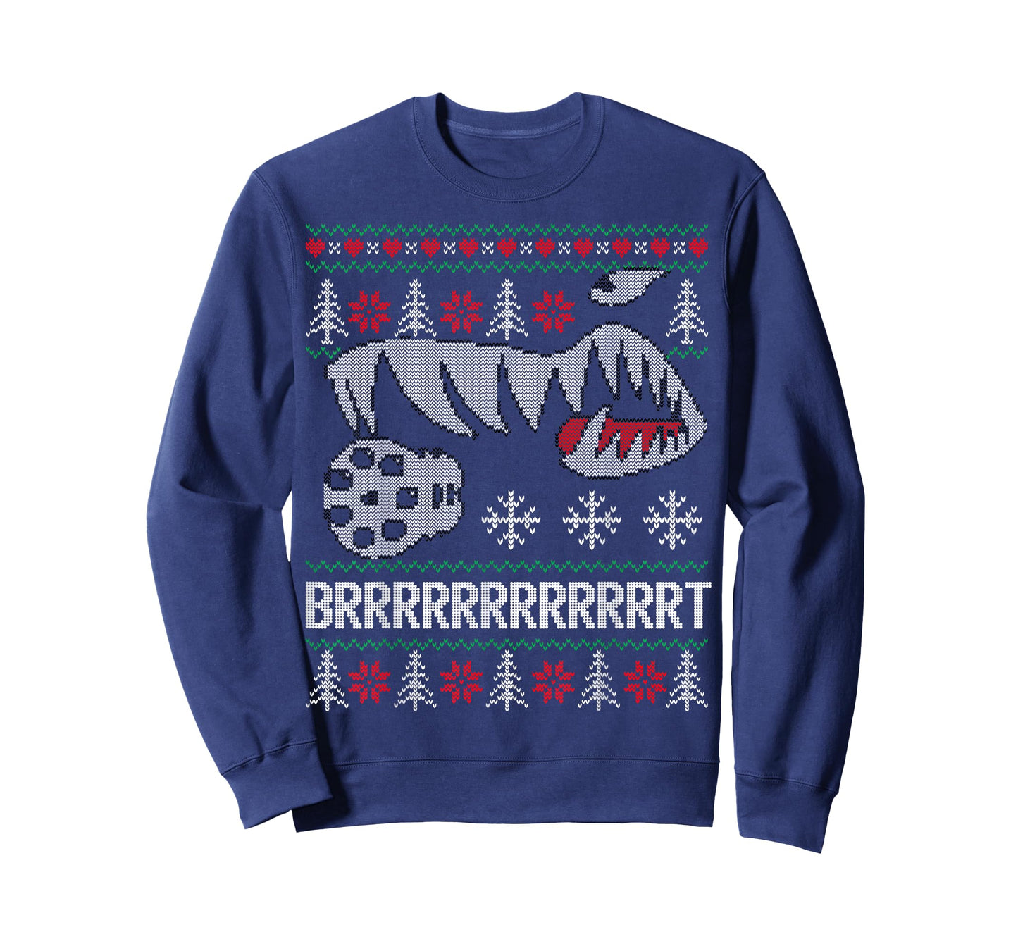 A-10 Warthog Ugly Xmas Sweater style fighter jet usaf T-Shirt