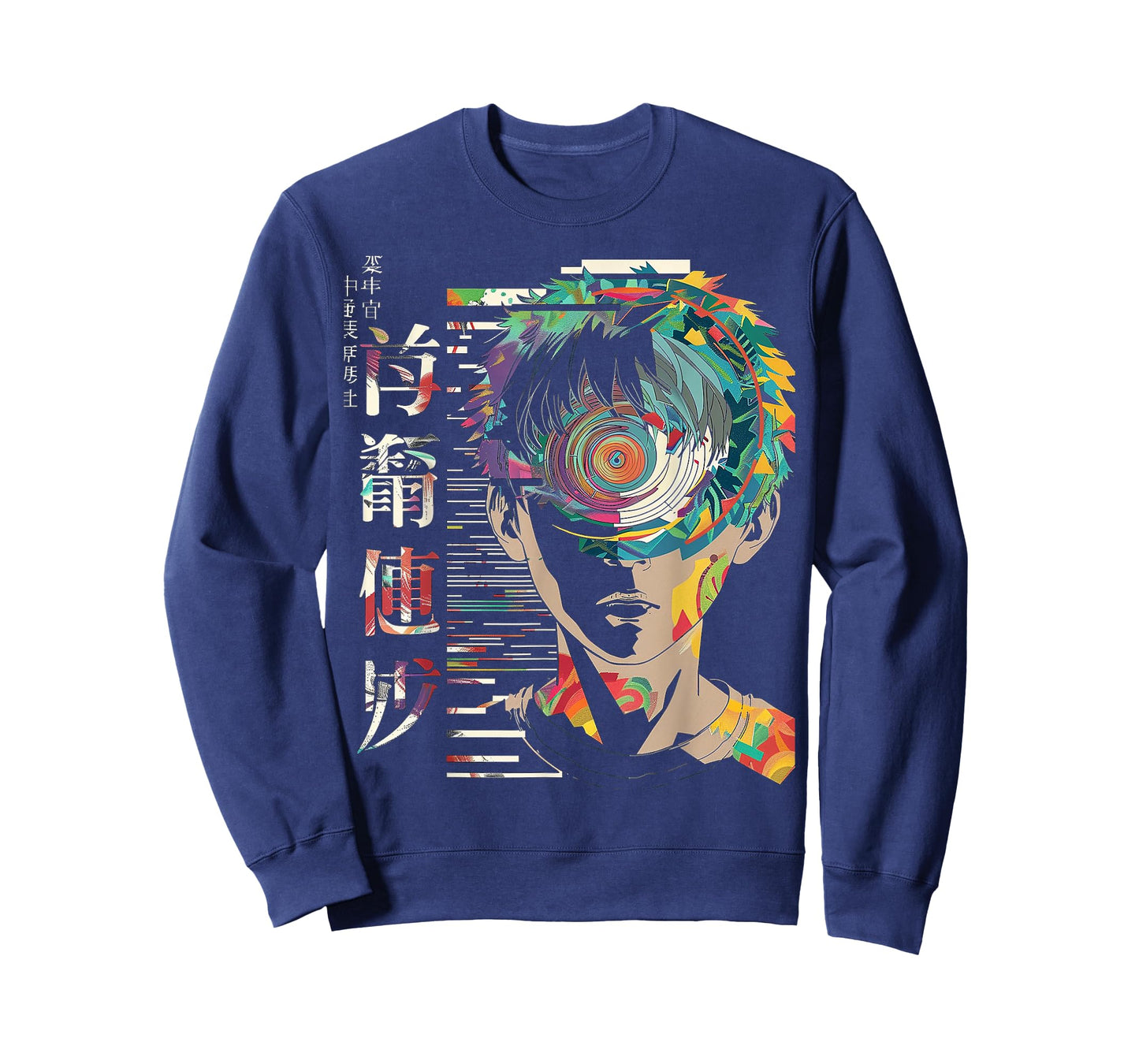Anime Manga Motif Mandala Artwork Anime T-Shirt