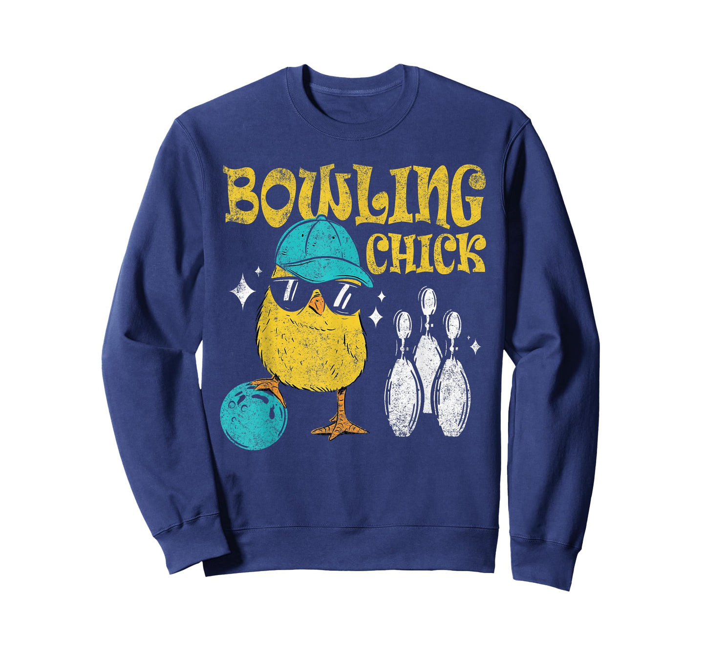 Bowling Chick Bowl Design For Bowlers Player Sport T-Shirt