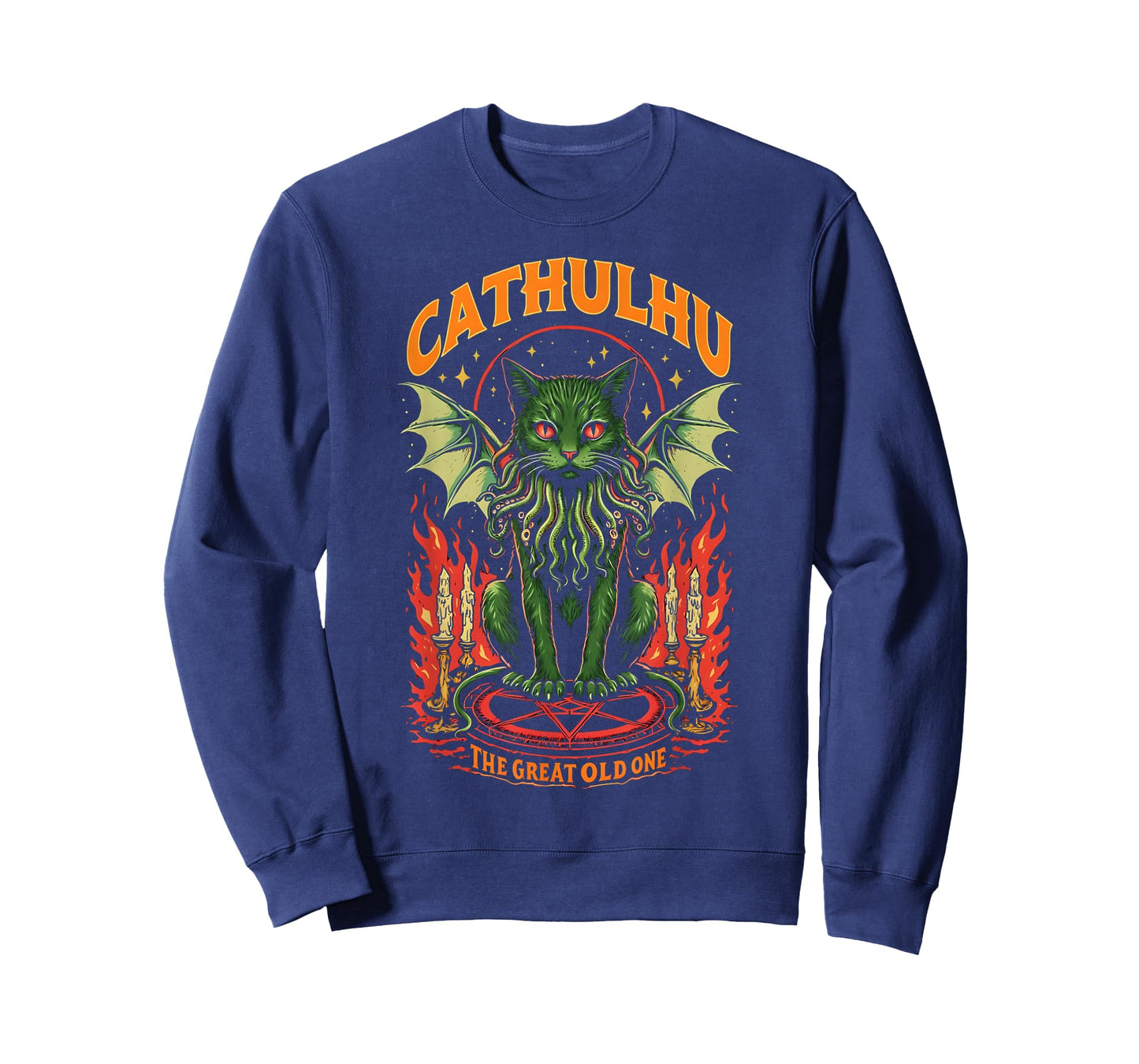 Cathulhu Cosmic Horror Cthulhu Lovecraft Cat T-Shirt