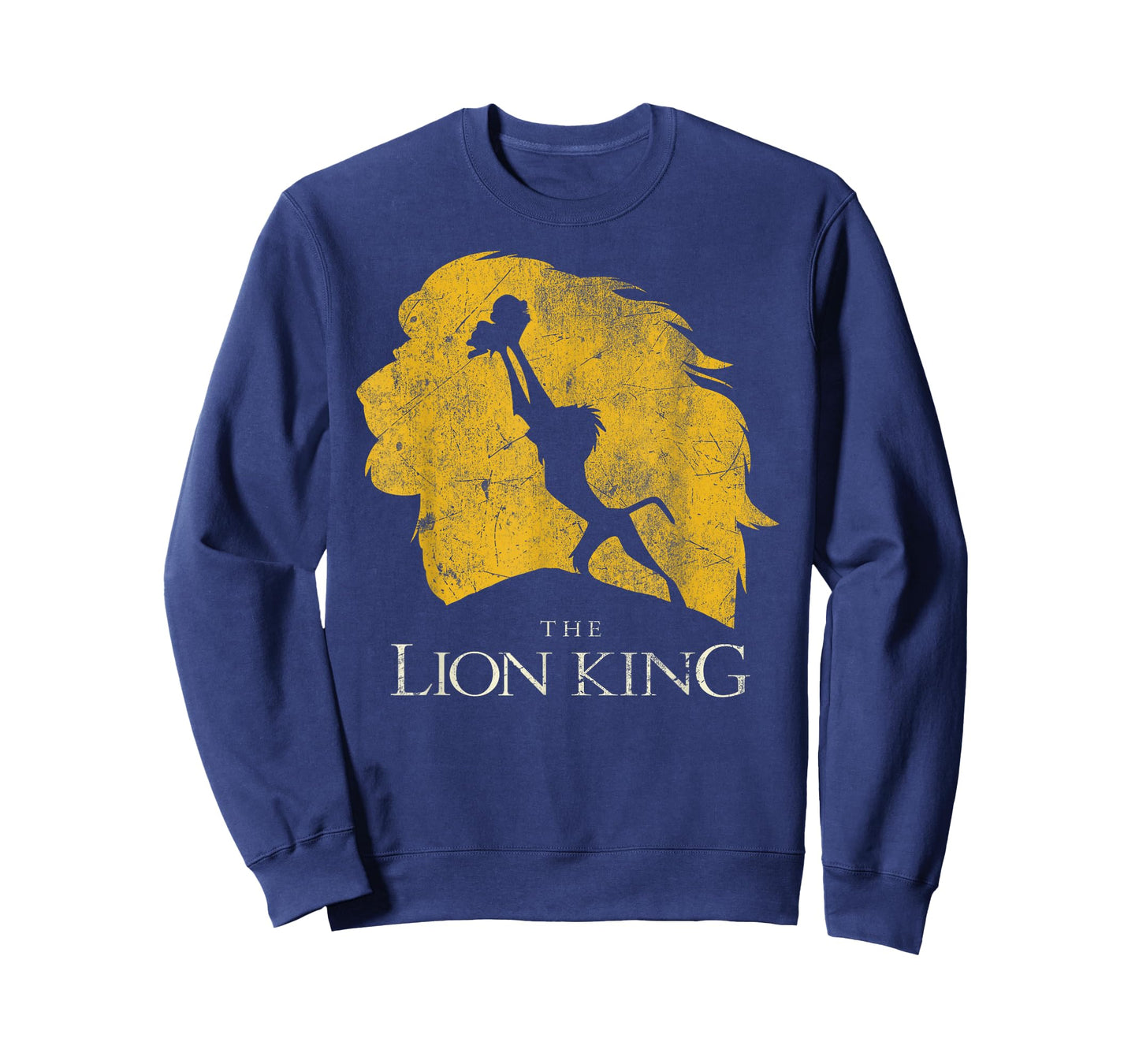 Disney The Lion King Rafiki & Simba Silhouette Distressed T-Shirt