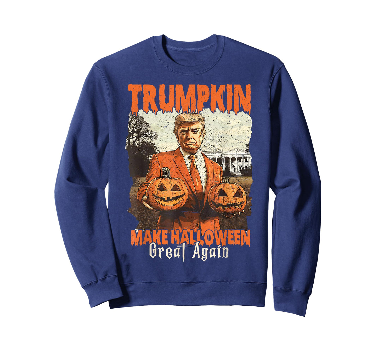 Trumpkin Make Halloween Great Again Funny Jack O Lantern T-Shirt