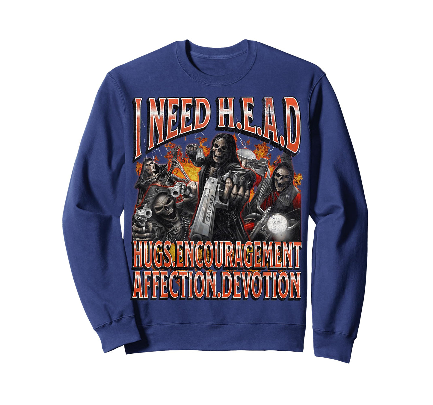 I Need Hugs Funny Hard Skeleton Meme Bootleg Graphic T-Shirt