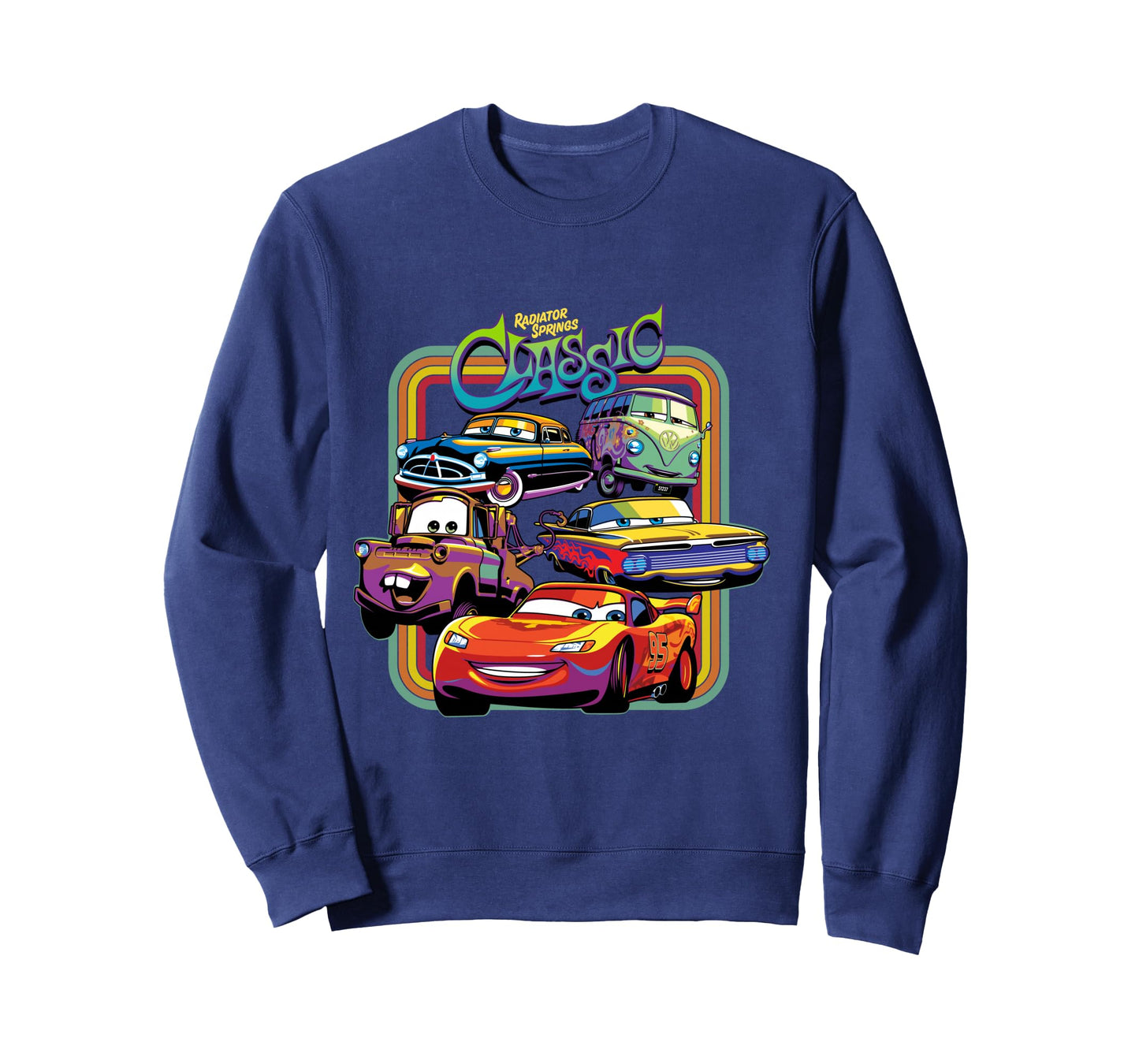 Disney Pixar Cars Radiator Springs Classic Long Sleeve T-Shirt