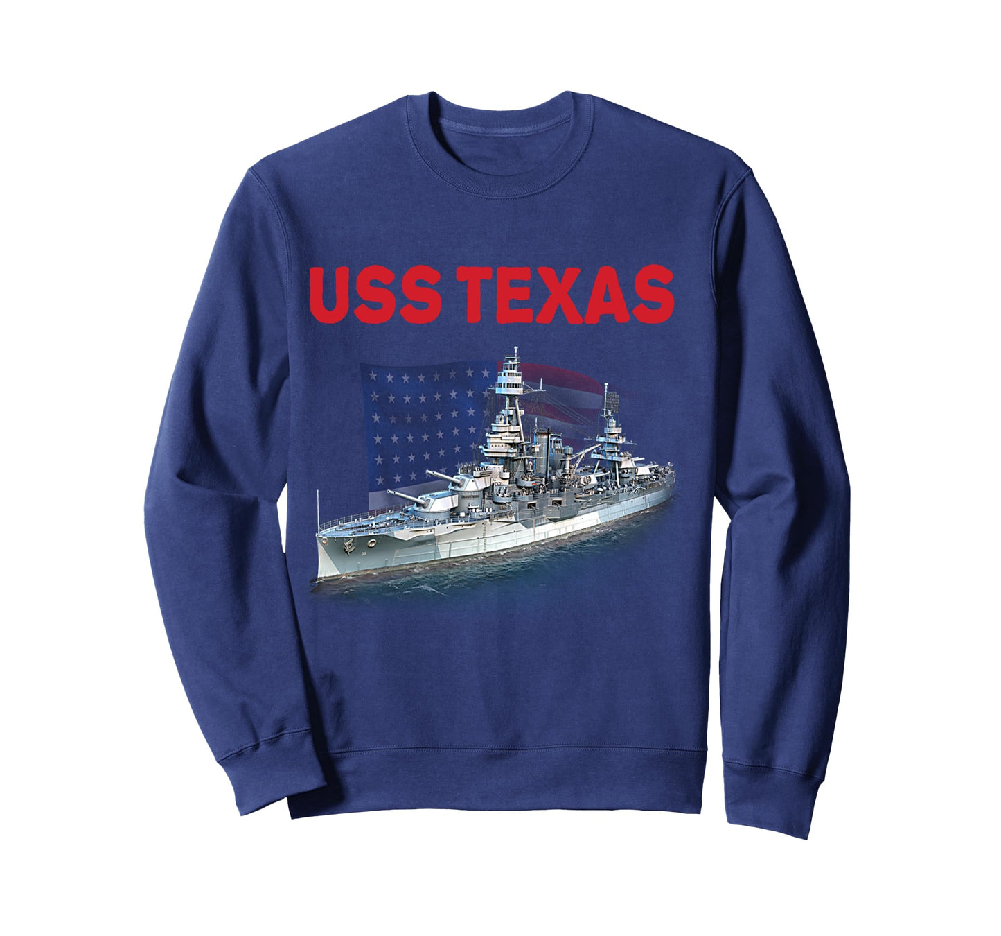 U.S.S Texas, The last dreadnought, Battleship, t-shirt!!