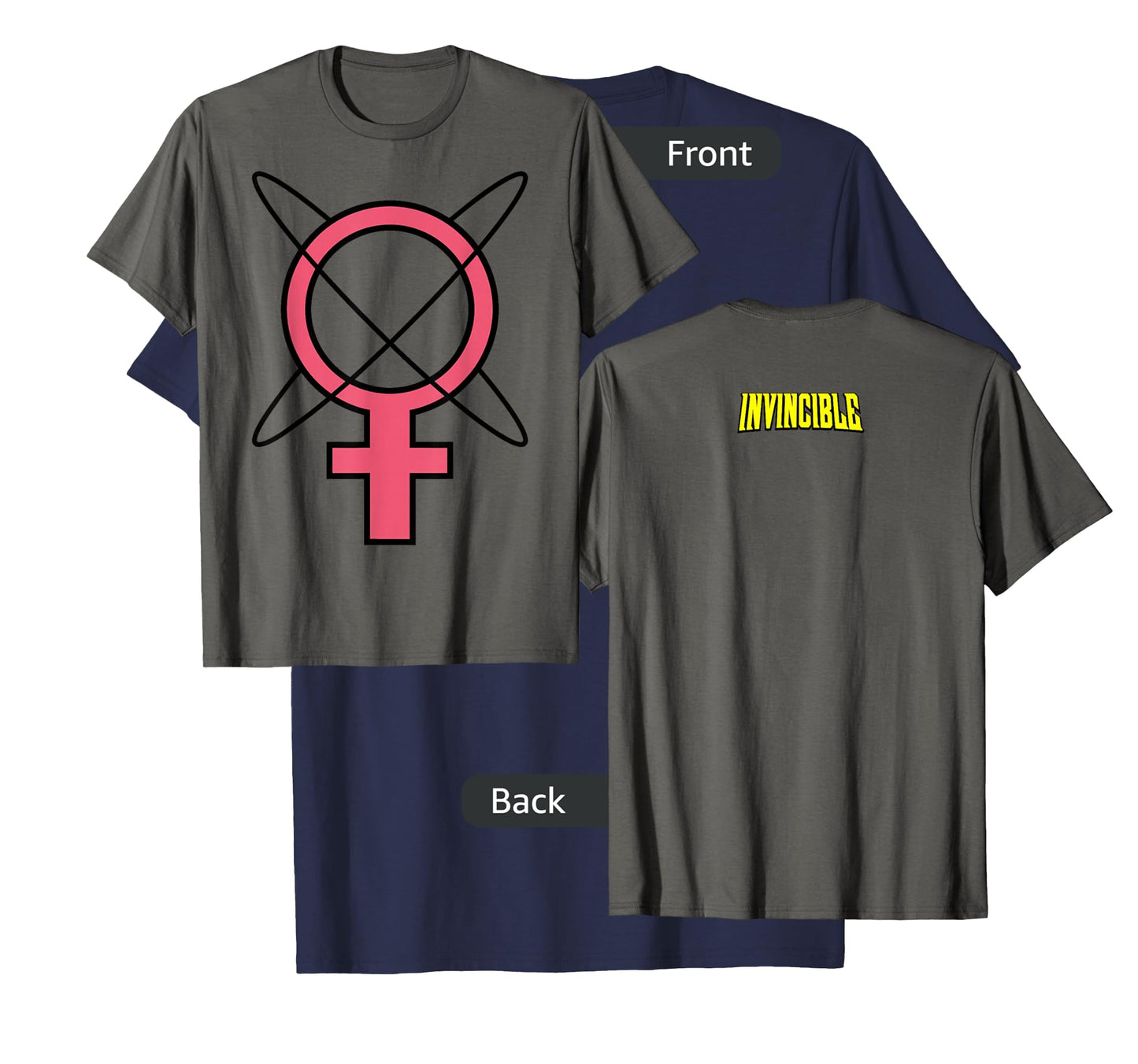 Invincible Animated - Atom Eve Symbol T-Shirt